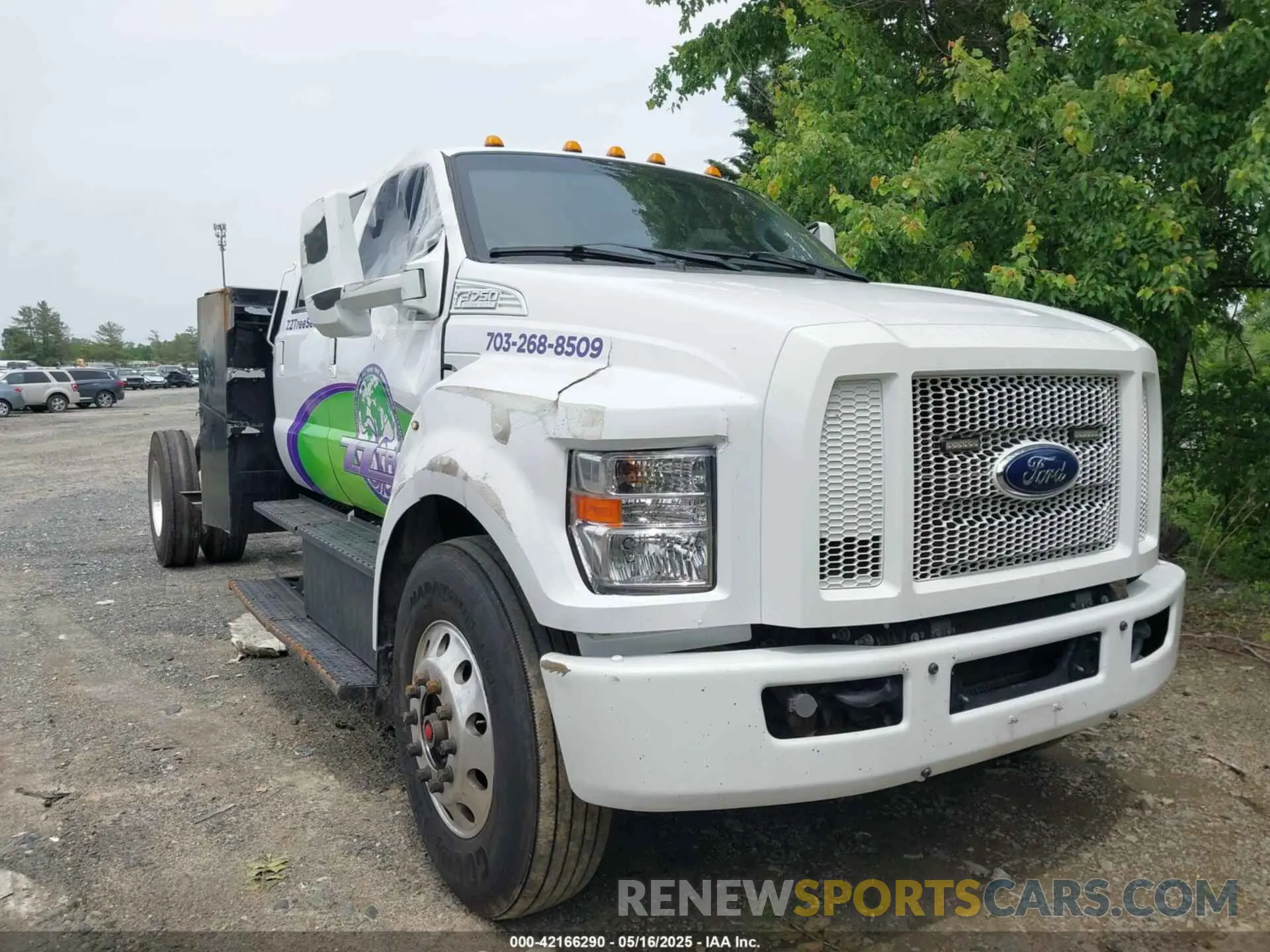 1 Photograph of a damaged car 1FDXW7DE2MDF08895 FORD F-750 DIESEL 2021