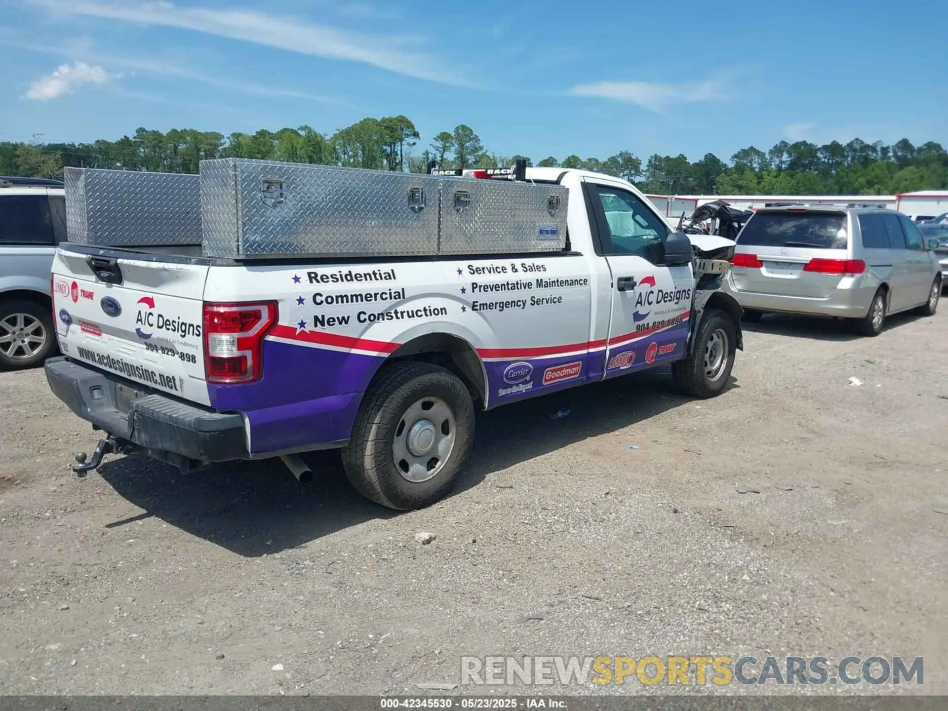4 Photograph of a damaged car 1FTMF1CD1KKCO5739 FORD F15 2019