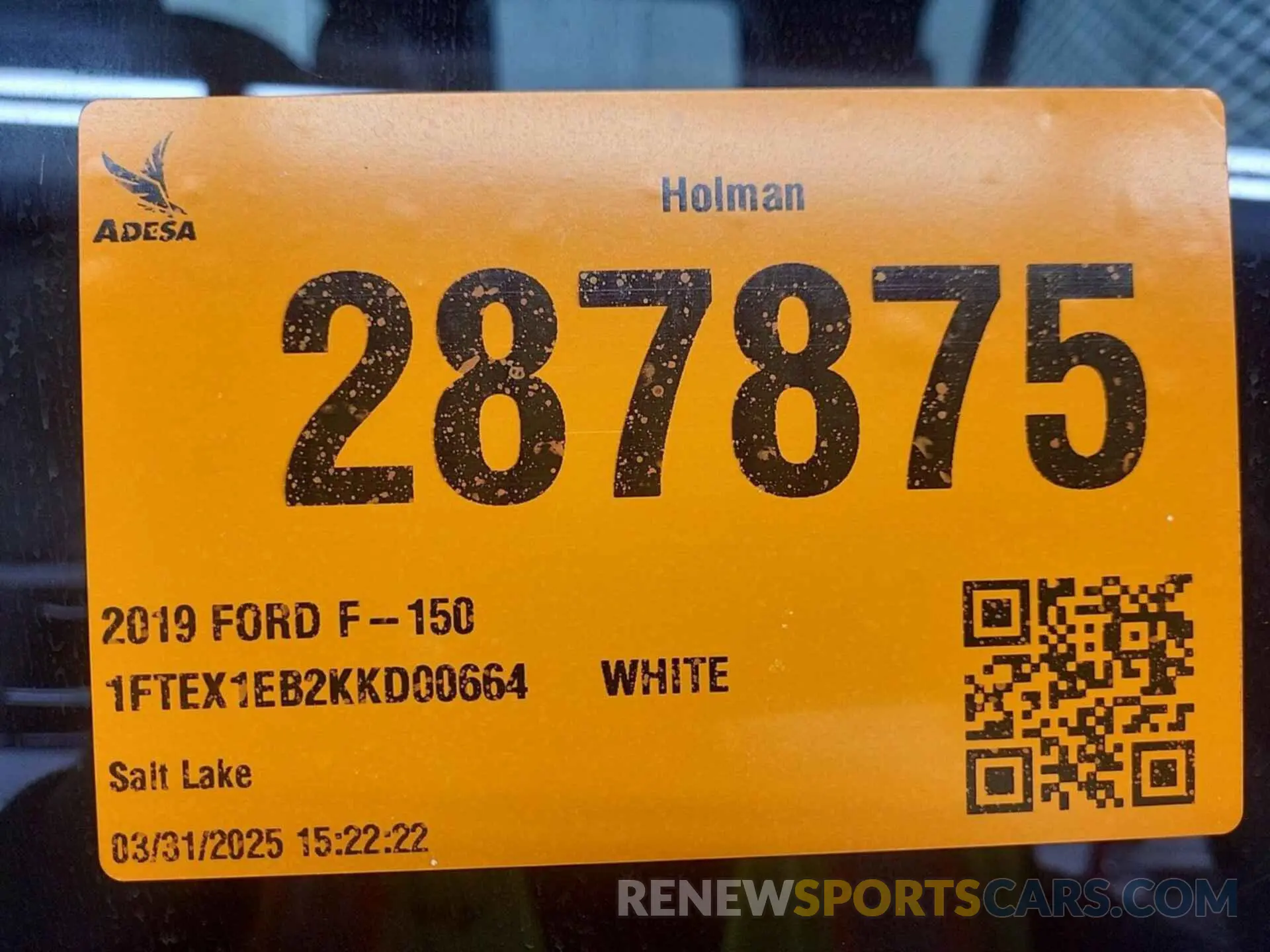 26 Photograph of a damaged car 1FTEX1EB2KKD00664 FORD F150 2019