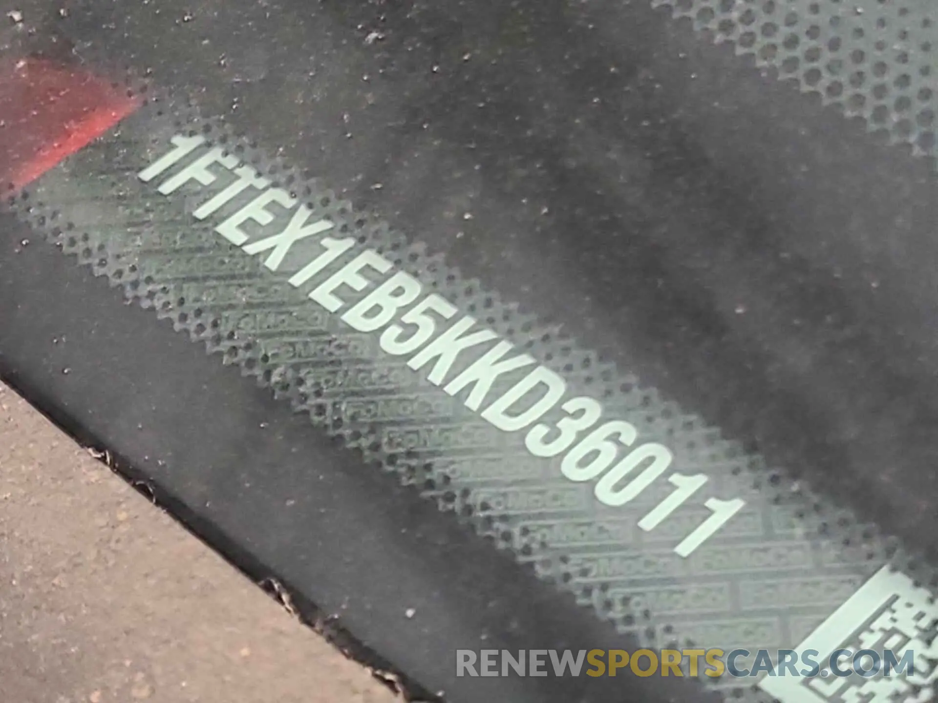 20 Photograph of a damaged car 1FTEX1EB5KKD36011 FORD F150 2019
