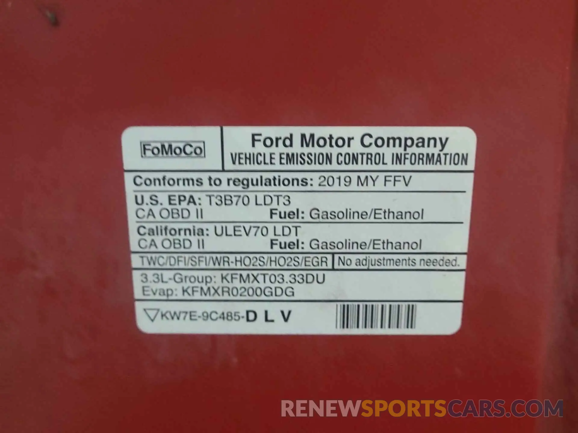 9 Photograph of a damaged car 1FTEX1EB5KKD36011 FORD F150 2019