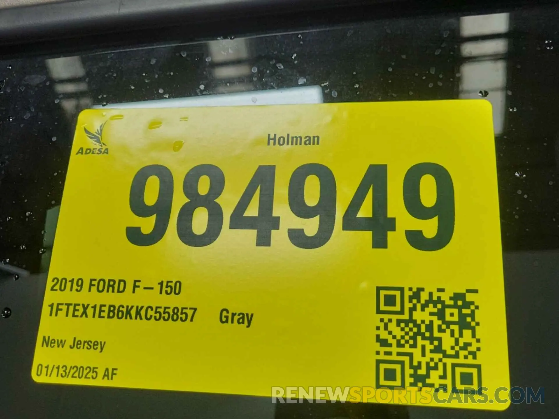 19 Photograph of a damaged car 1FTEX1EB6KKC55857 FORD F150 2019