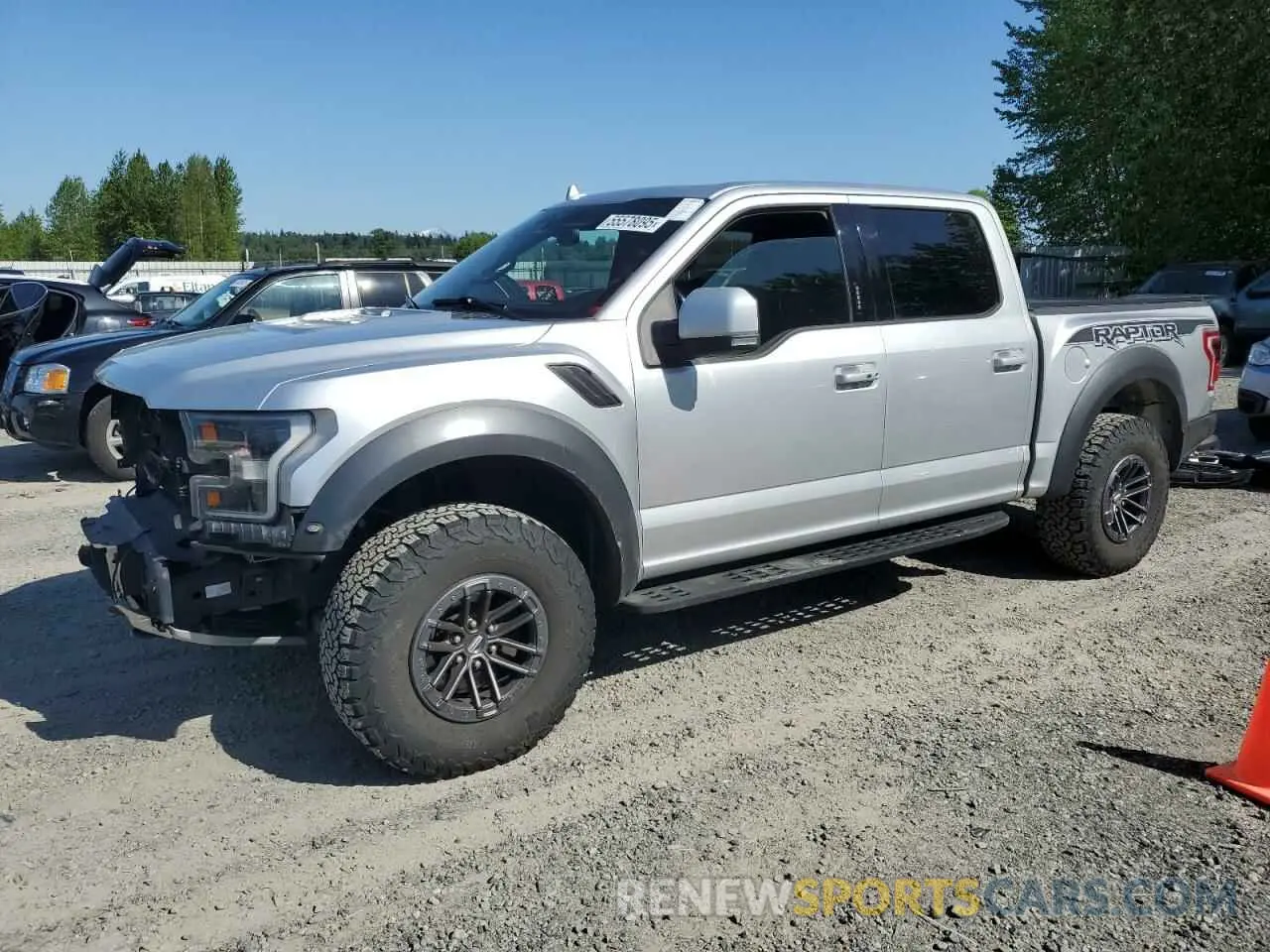 1 Photograph of a damaged car 1FTFW1RG1KFC47039 FORD F150 2019