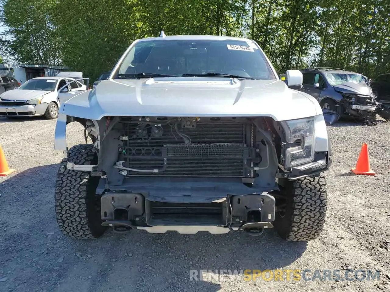 5 Photograph of a damaged car 1FTFW1RG1KFC47039 FORD F150 2019