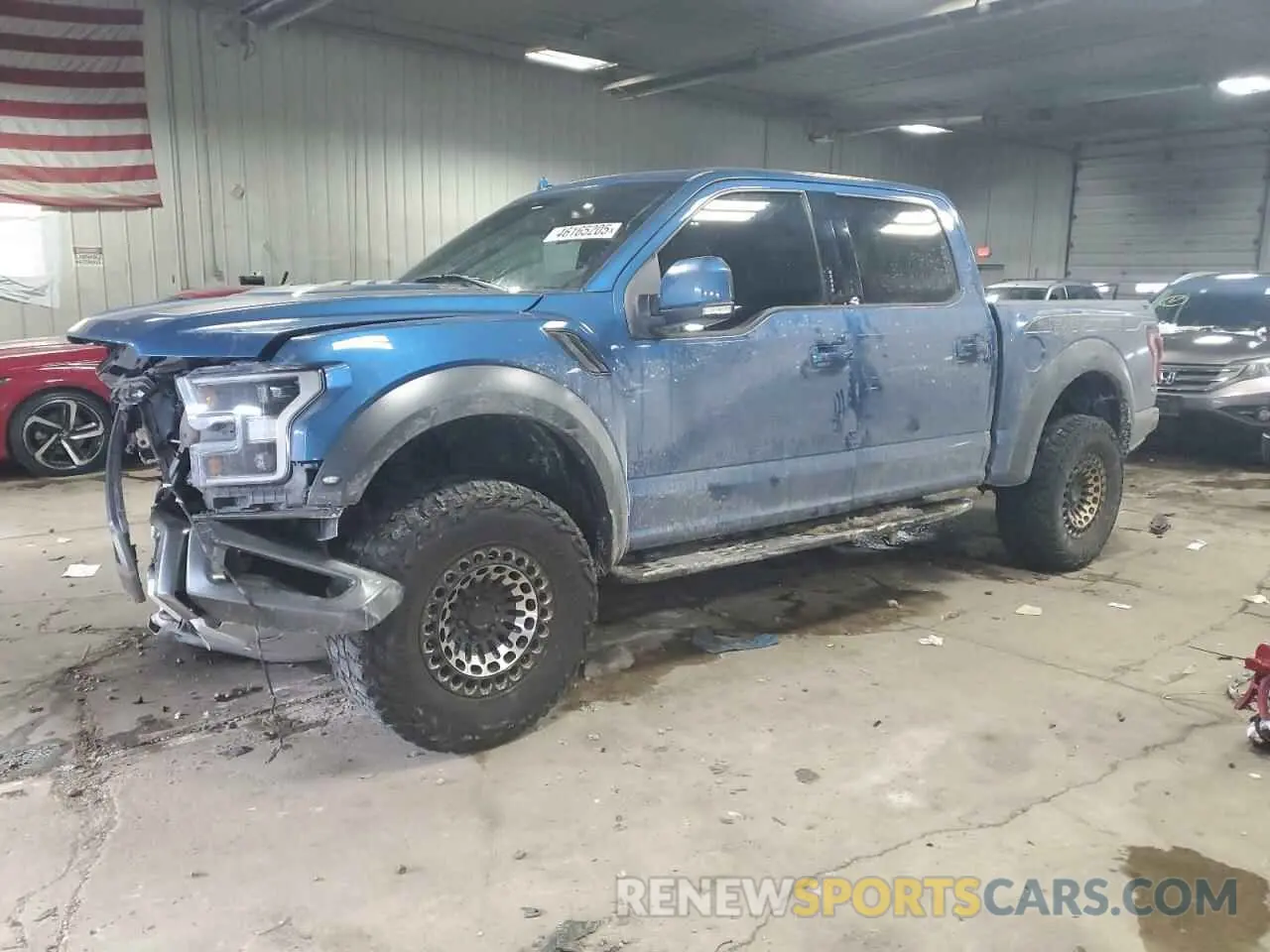 1 Photograph of a damaged car 1FTFW1RG2KFB01510 FORD F150 2019