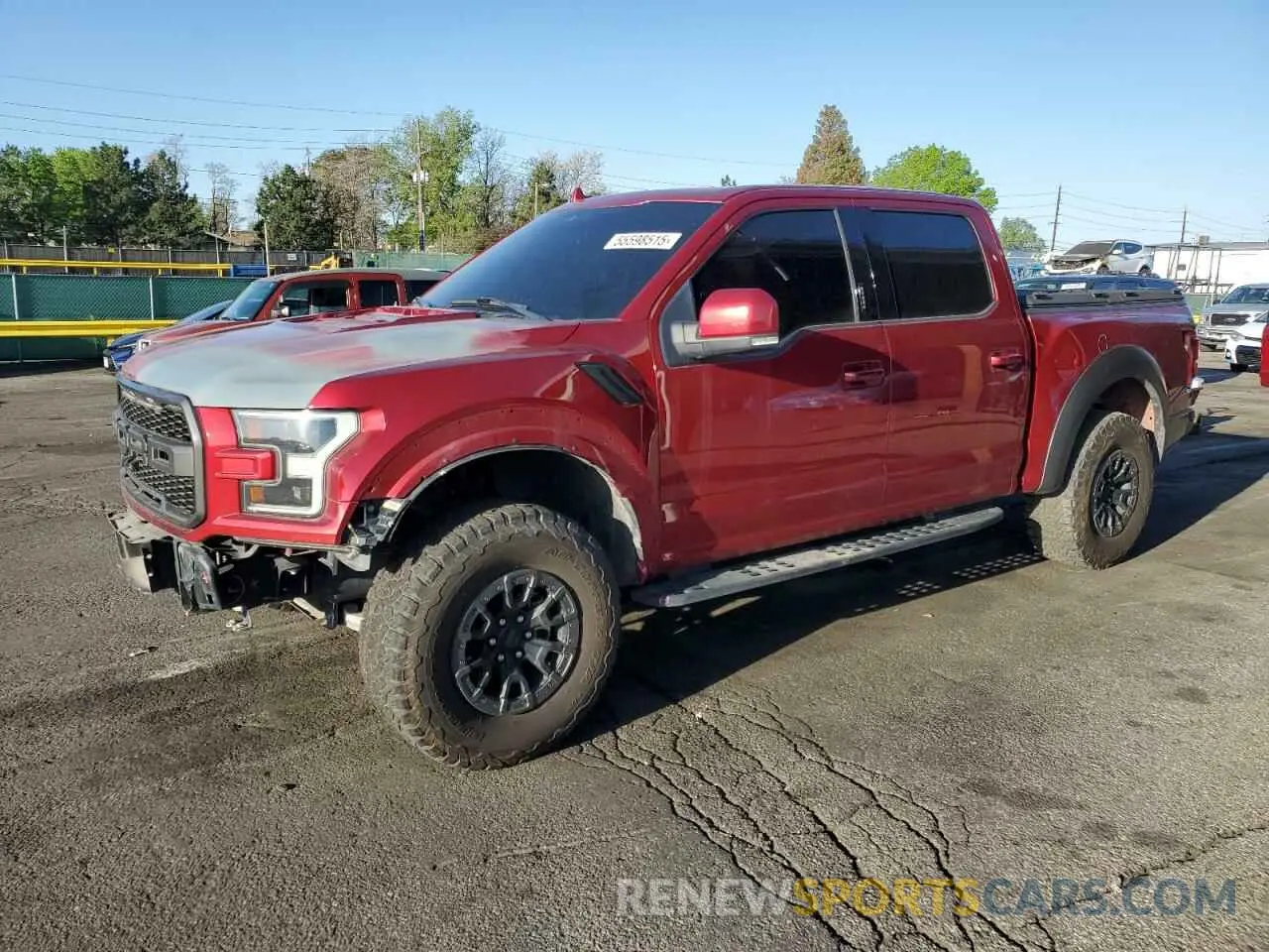 1 Photograph of a damaged car 1FTFW1RG3KFB81674 FORD F150 2019
