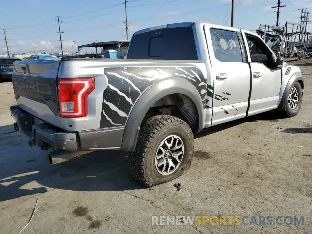3 Photograph of a damaged car 1FTFW1RG7KFB96436 FORD F150 2019