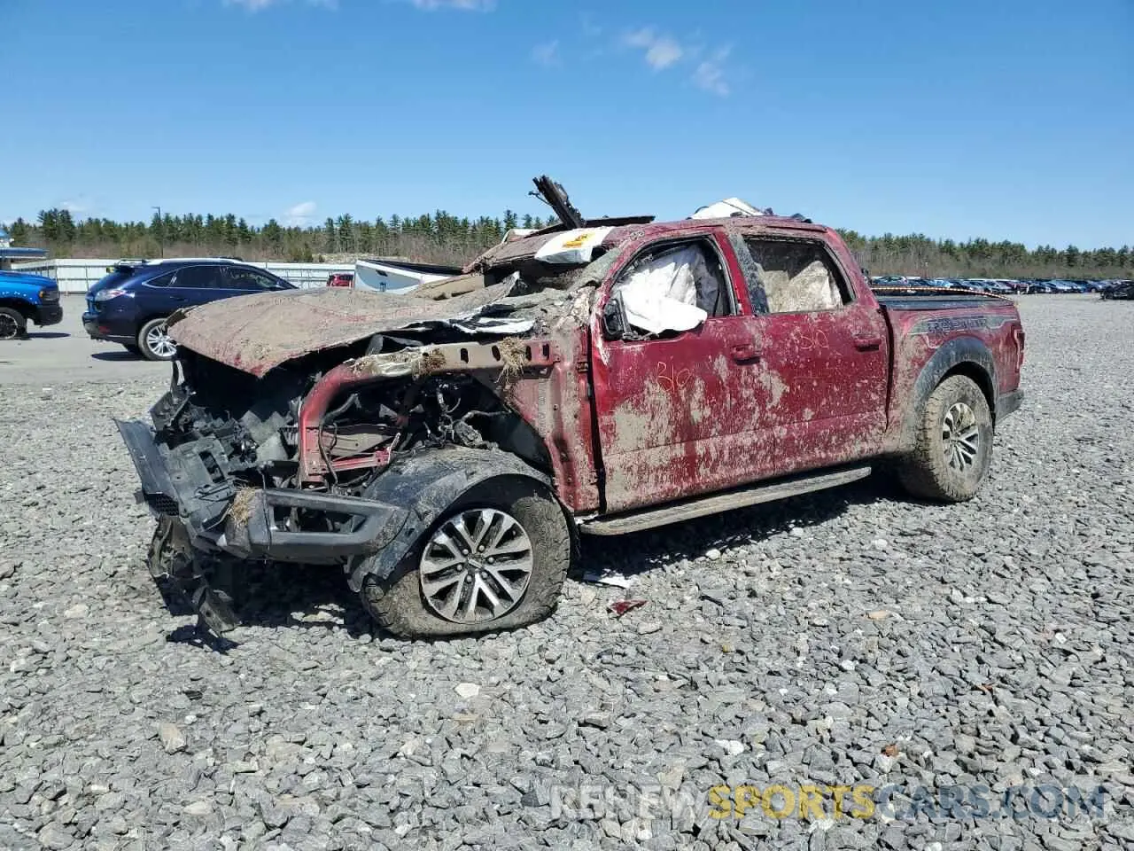 1 Photograph of a damaged car 1FTFW1RG8KFA03257 FORD F150 2019