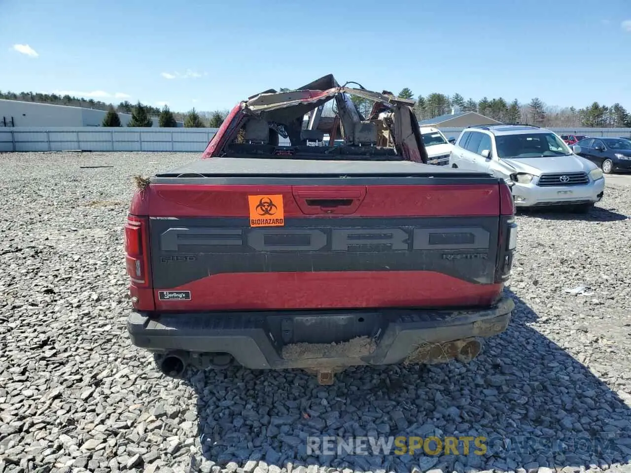 6 Photograph of a damaged car 1FTFW1RG8KFA03257 FORD F150 2019