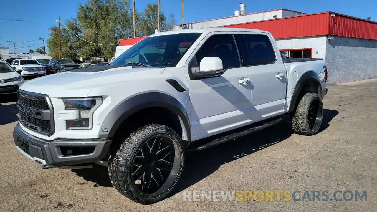 2 Photograph of a damaged car 1FTFW1RG8KFC86369 FORD F150 2019