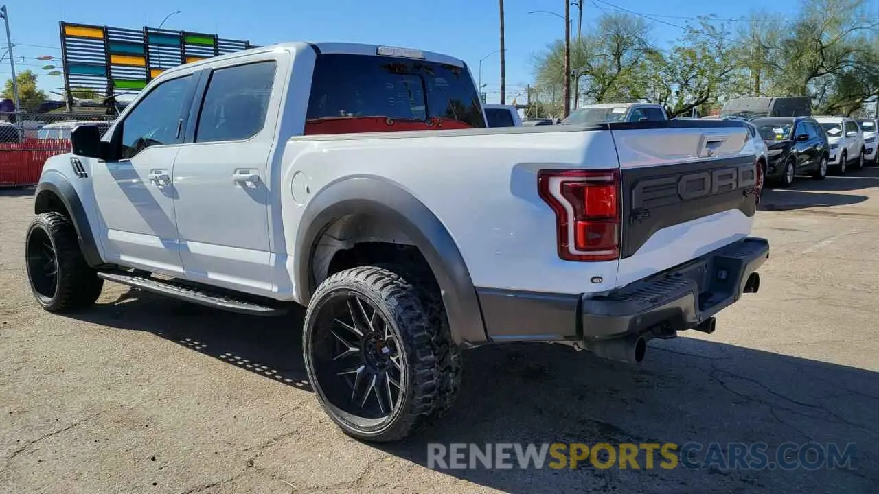 3 Photograph of a damaged car 1FTFW1RG8KFC86369 FORD F150 2019