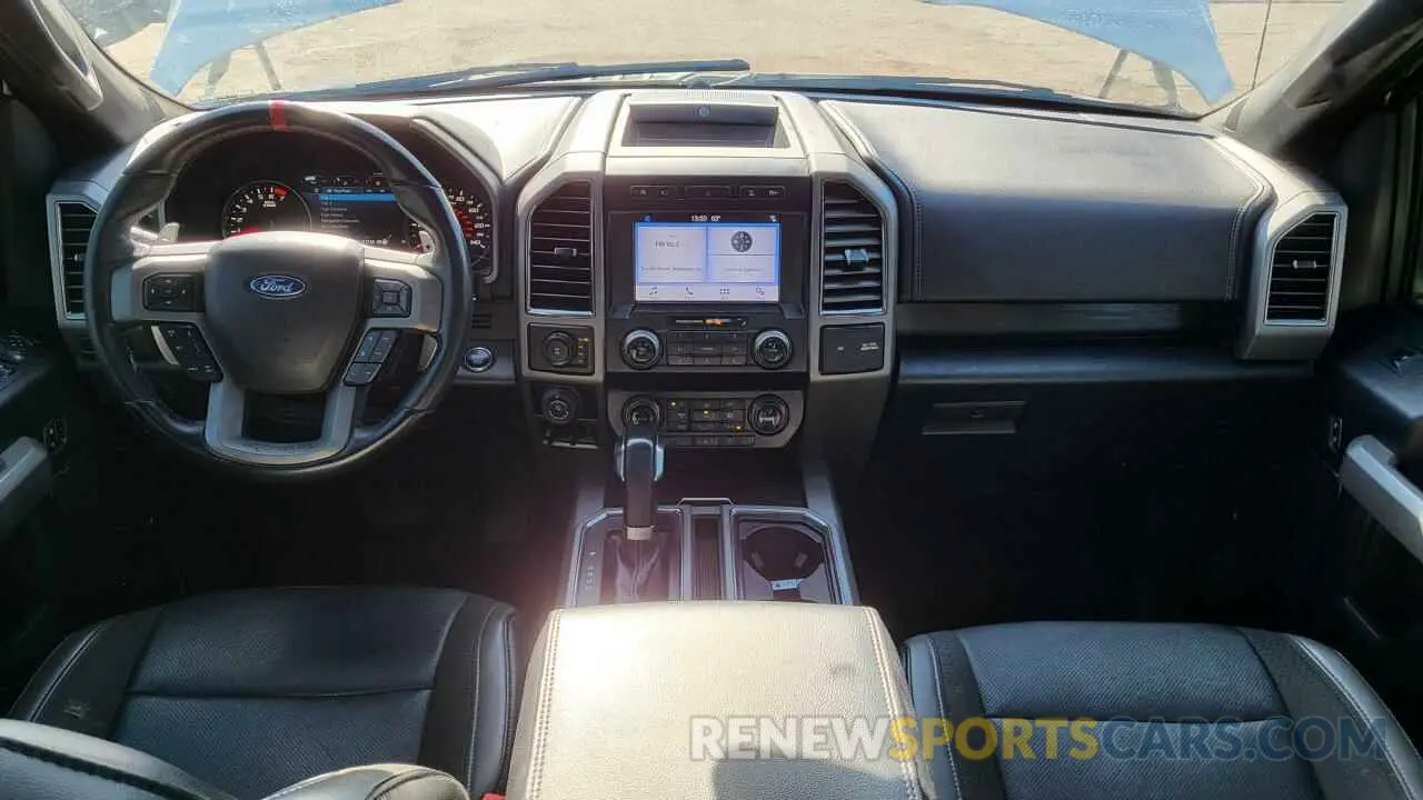9 Photograph of a damaged car 1FTFW1RG8KFC86369 FORD F150 2019