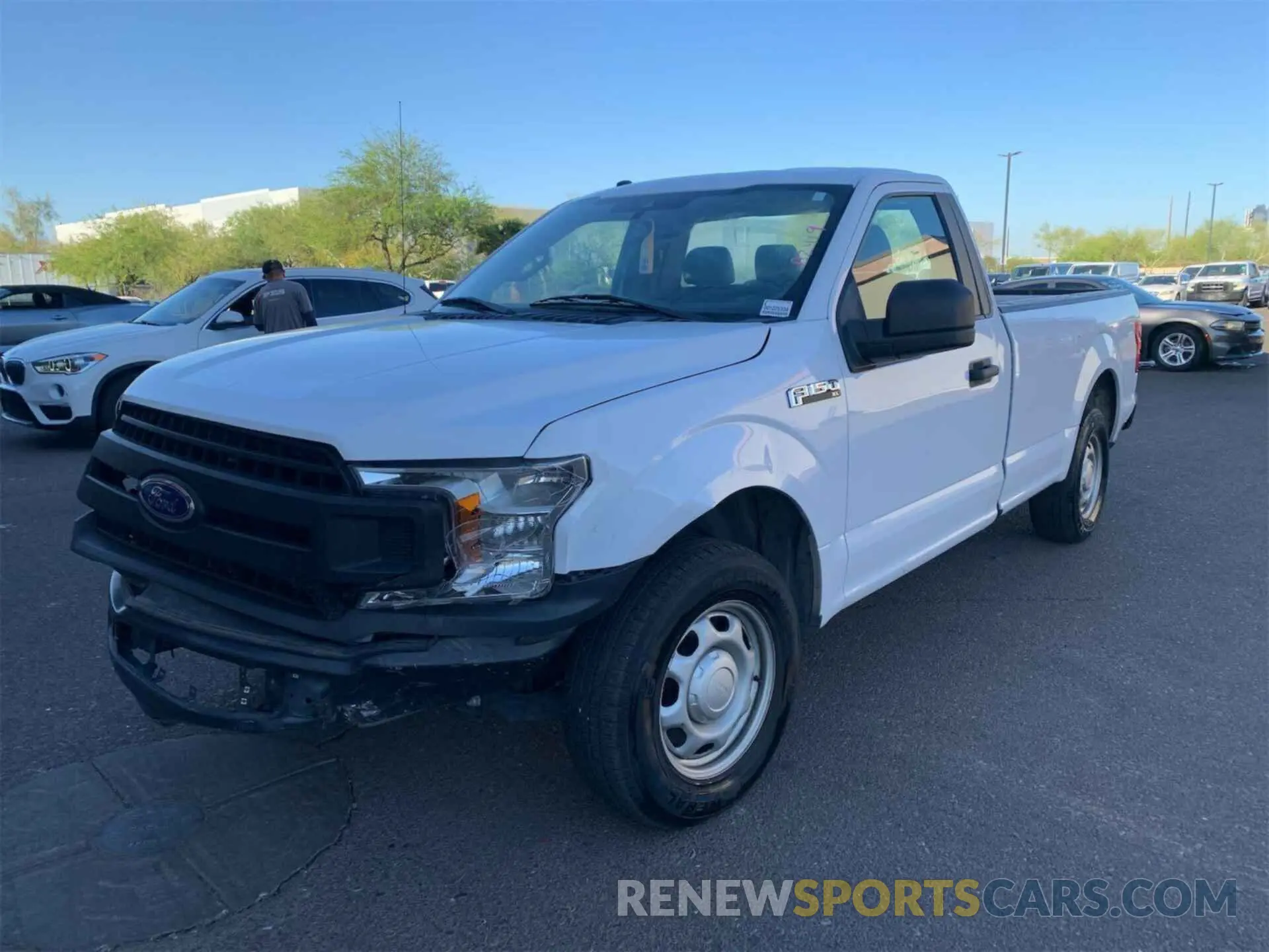 21 Photograph of a damaged car 1FTMF1CB3KKC98828 FORD F150 2019