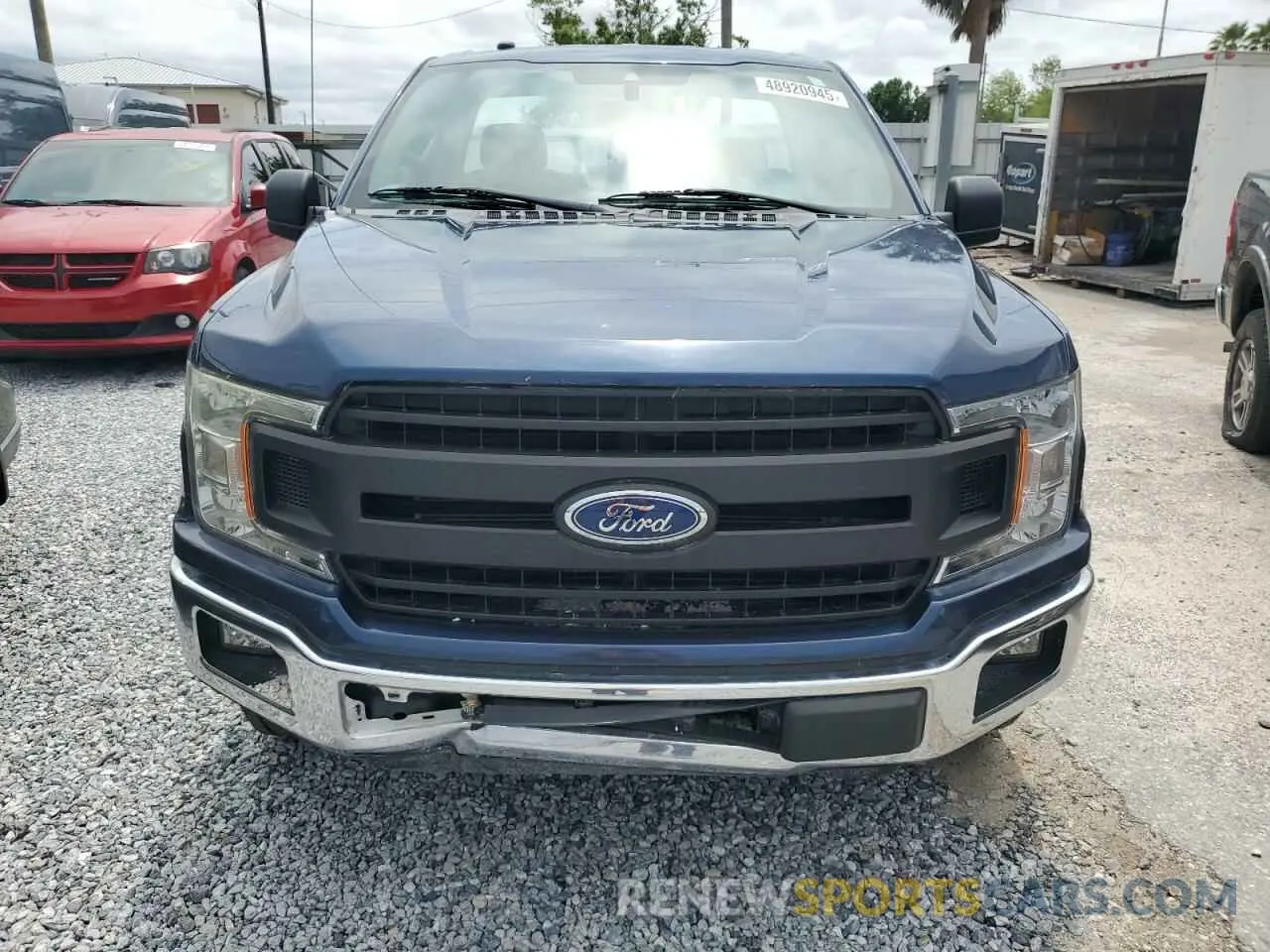 5 Photograph of a damaged car 1FTMF1CP6KKF23383 FORD F150 2019