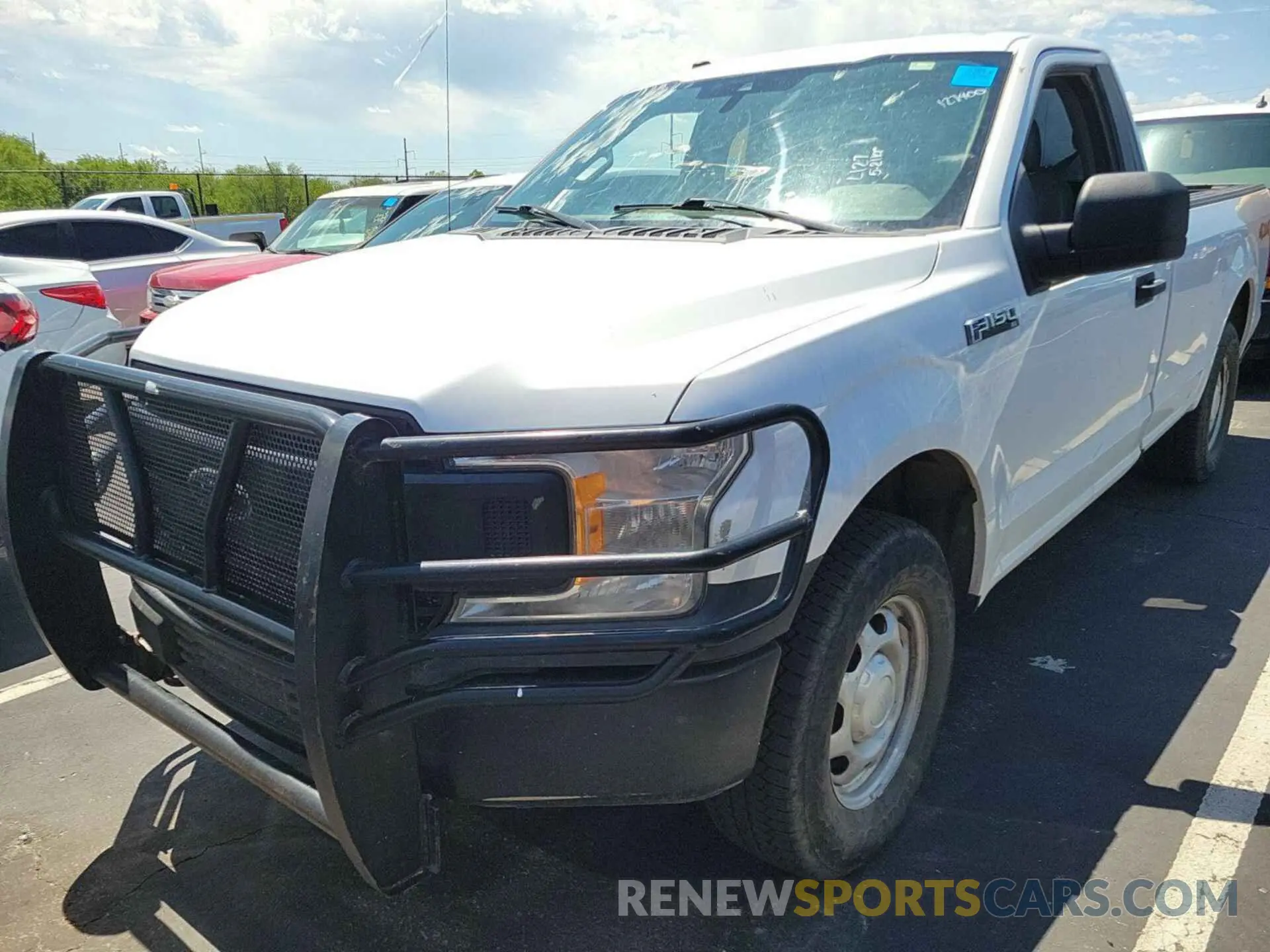 37 Photograph of a damaged car 1FTMF1EB3KKD76909 FORD F150 2019