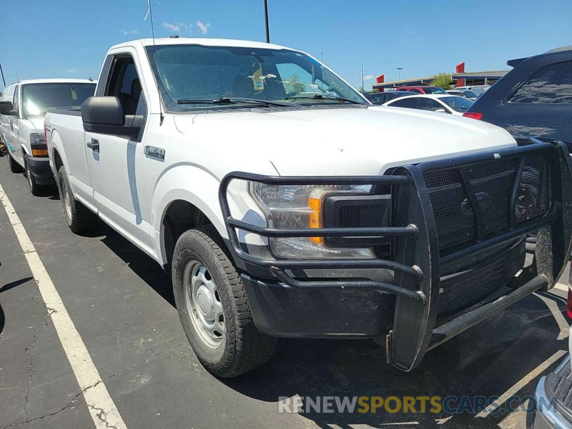 42 Photograph of a damaged car 1FTMF1EB3KKD76909 FORD F150 2019