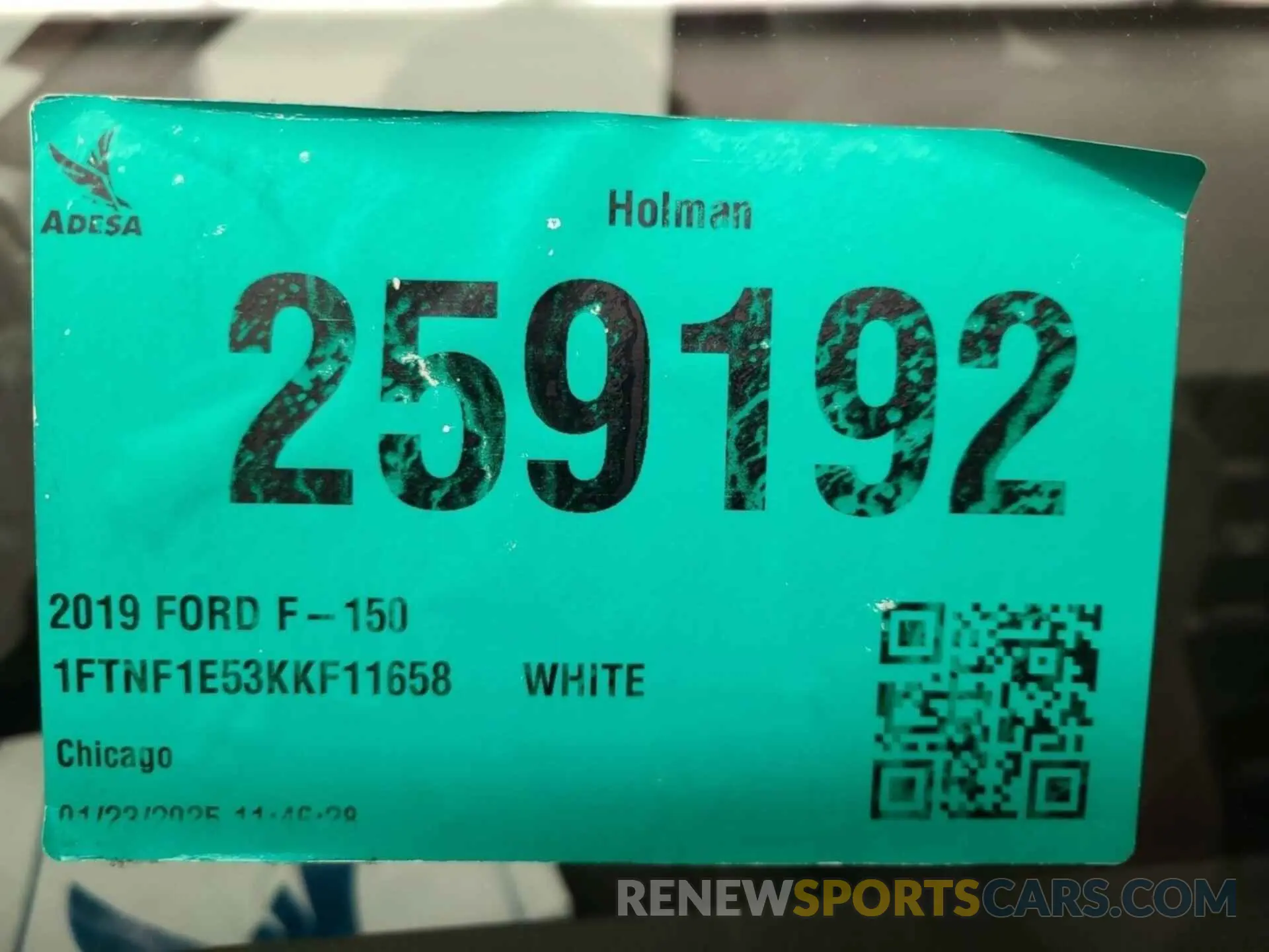 15 Photograph of a damaged car 1FTNF1E53KKF11658 FORD F150 2019