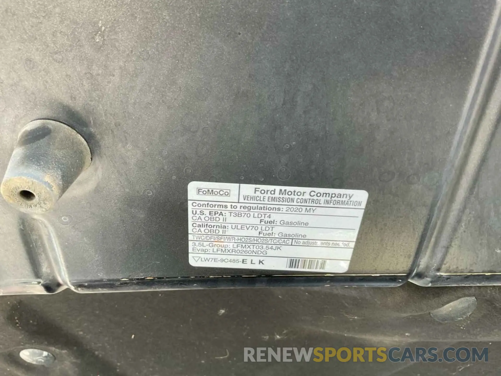 7 Photograph of a damaged car 1FTEW1E40LFC24246 FORD F150 2020