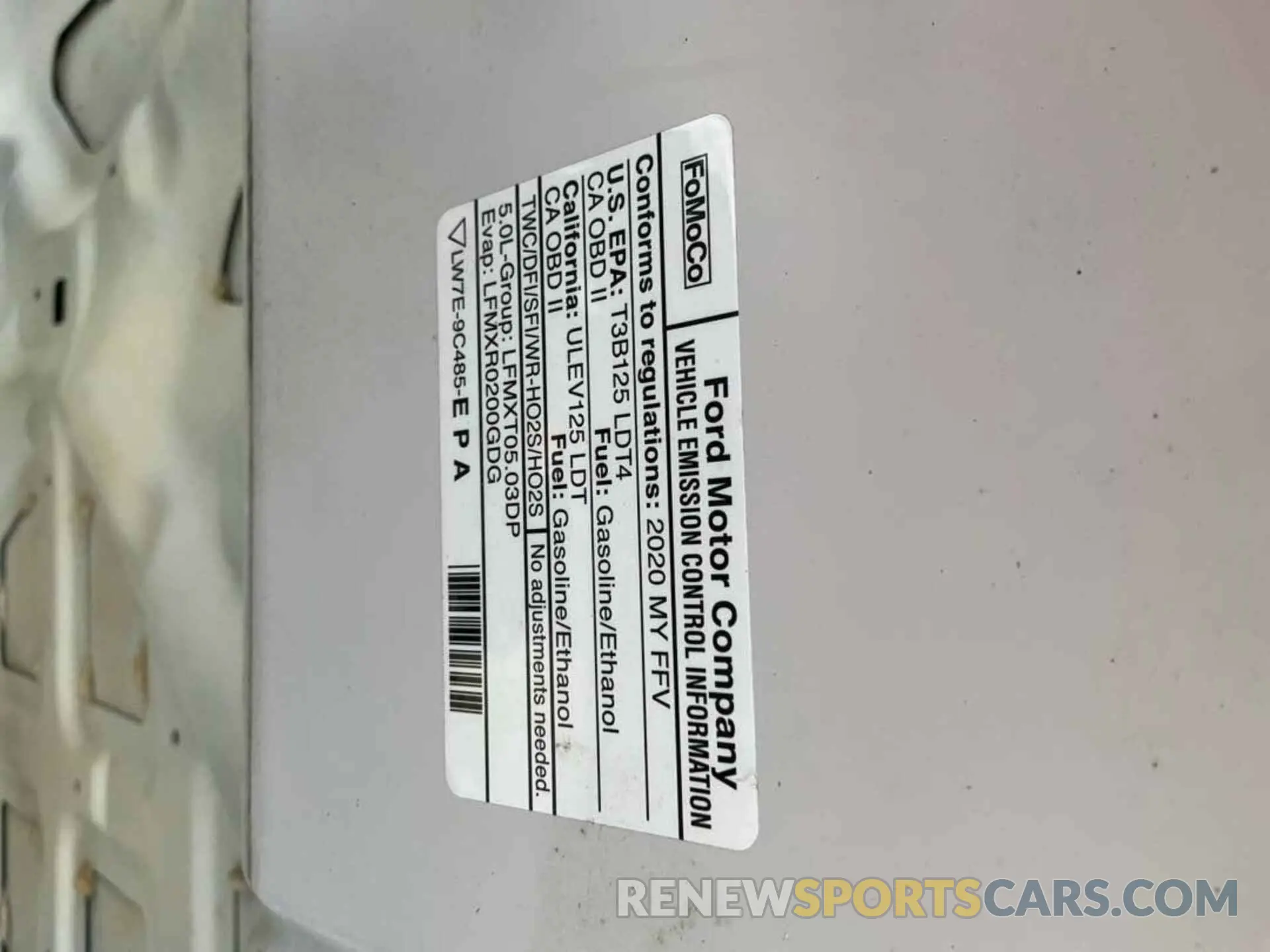 18 Photograph of a damaged car 1FTEW1E57LFA29303 FORD F150 2020