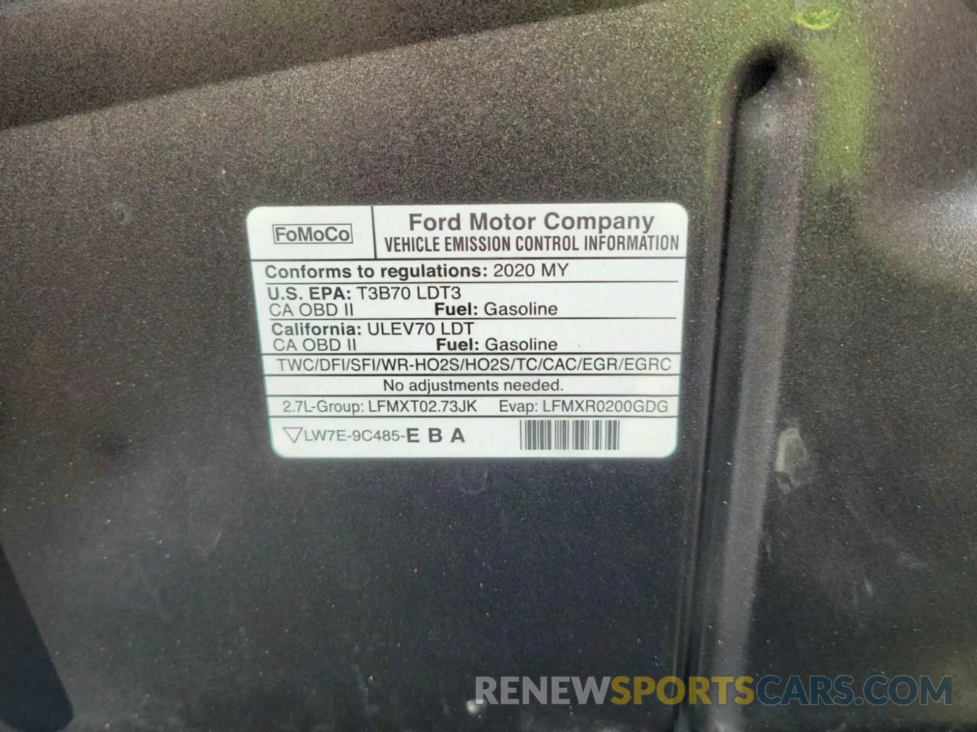 15 Photograph of a damaged car 1FTEW1EP3LKD10572 FORD F150 2020