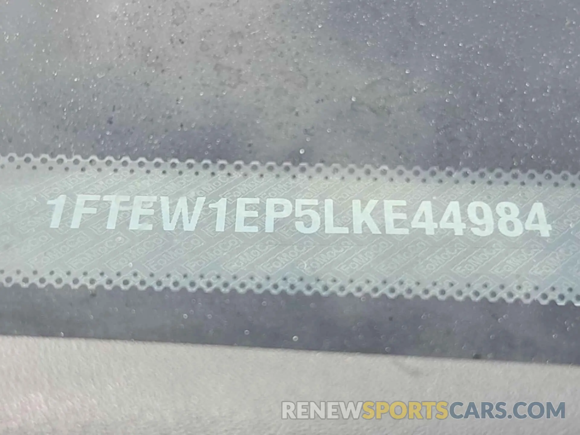 10 Photograph of a damaged car 1FTEW1EP5LKE44984 FORD F150 2020