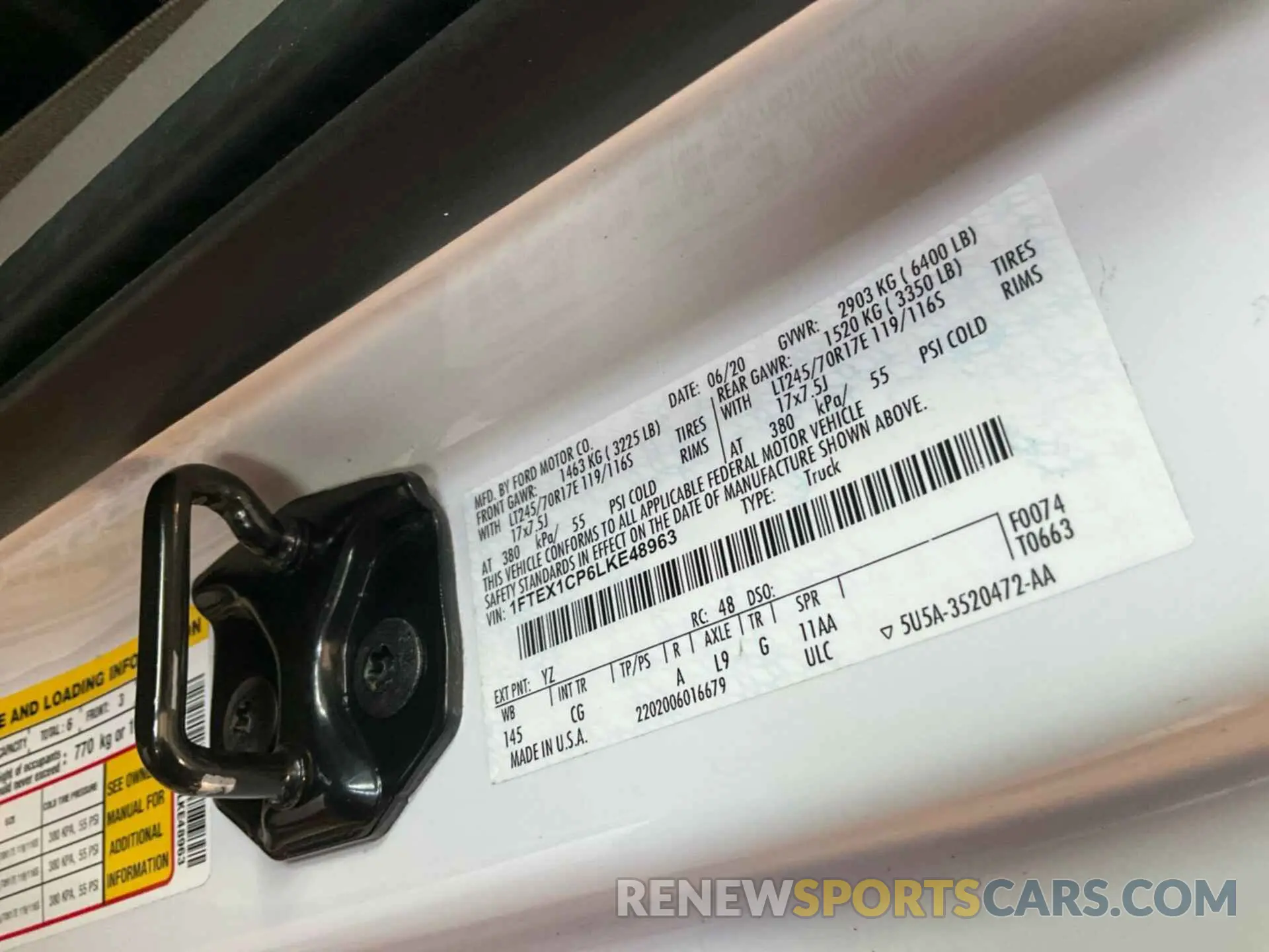 30 Photograph of a damaged car 1FTEX1CP6LKE48963 FORD F150 2020