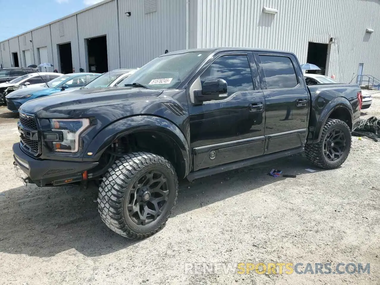 1 Photograph of a damaged car 1FTFW1RG0LFB10014 FORD F150 2020