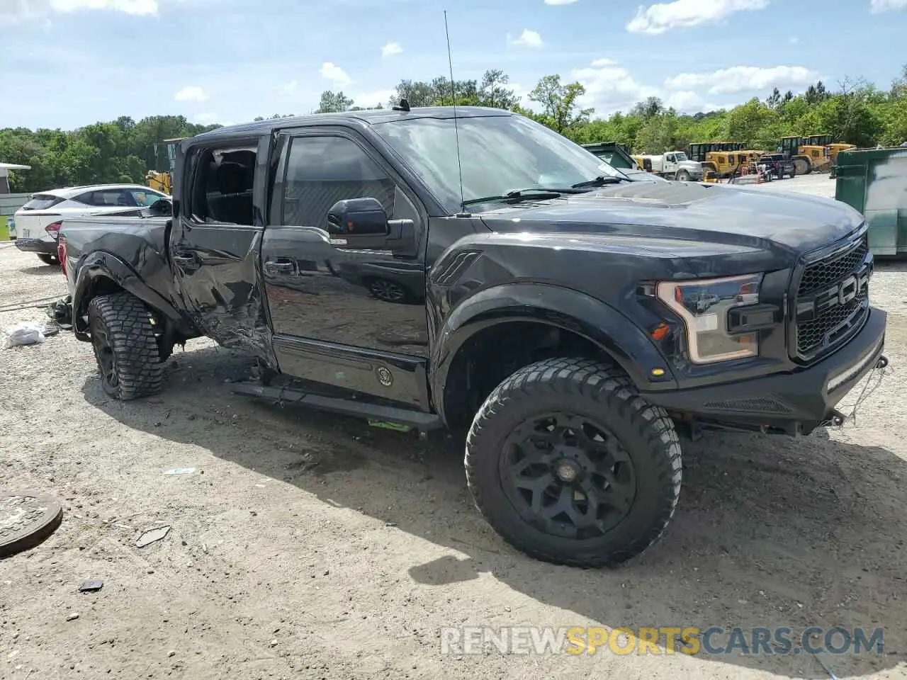 4 Photograph of a damaged car 1FTFW1RG0LFB10014 FORD F150 2020