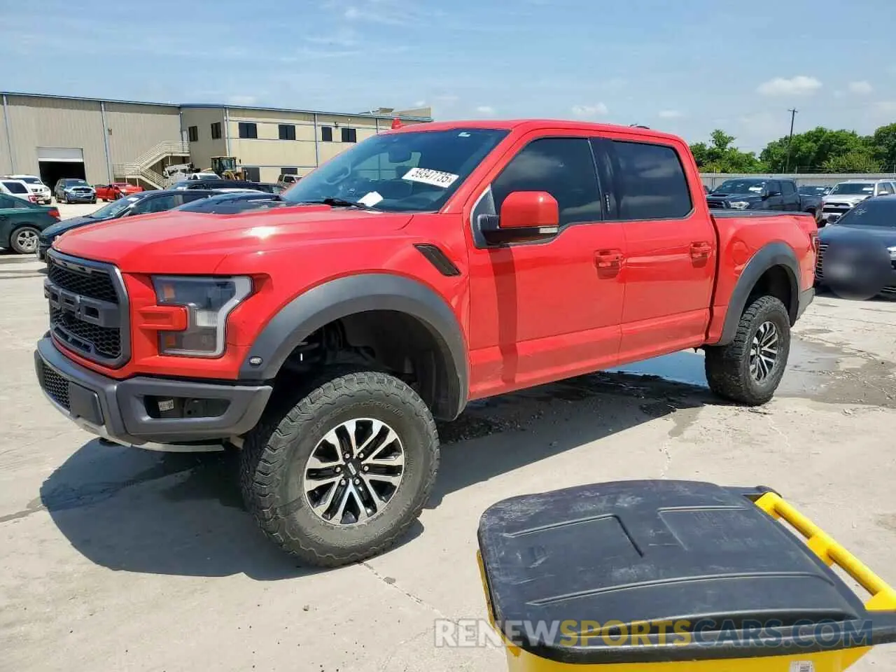 1 Photograph of a damaged car 1FTFW1RG2LFC41249 FORD F150 2020