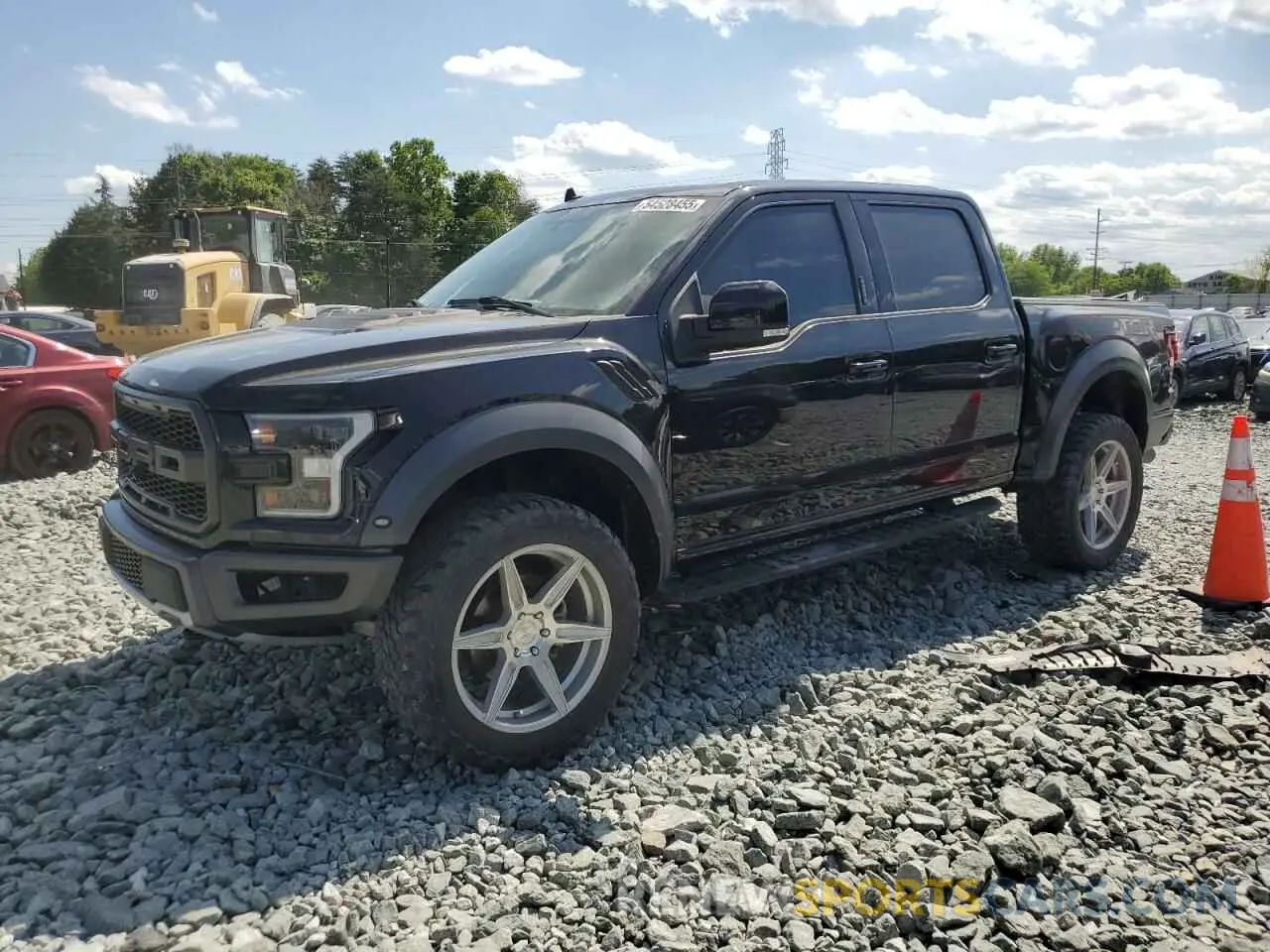 1 Photograph of a damaged car 1FTFW1RG5LFC64475 FORD F150 2020