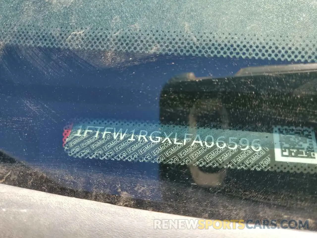 13 Photograph of a damaged car 1FTFW1RG6LFA39191 FORD F150 2020