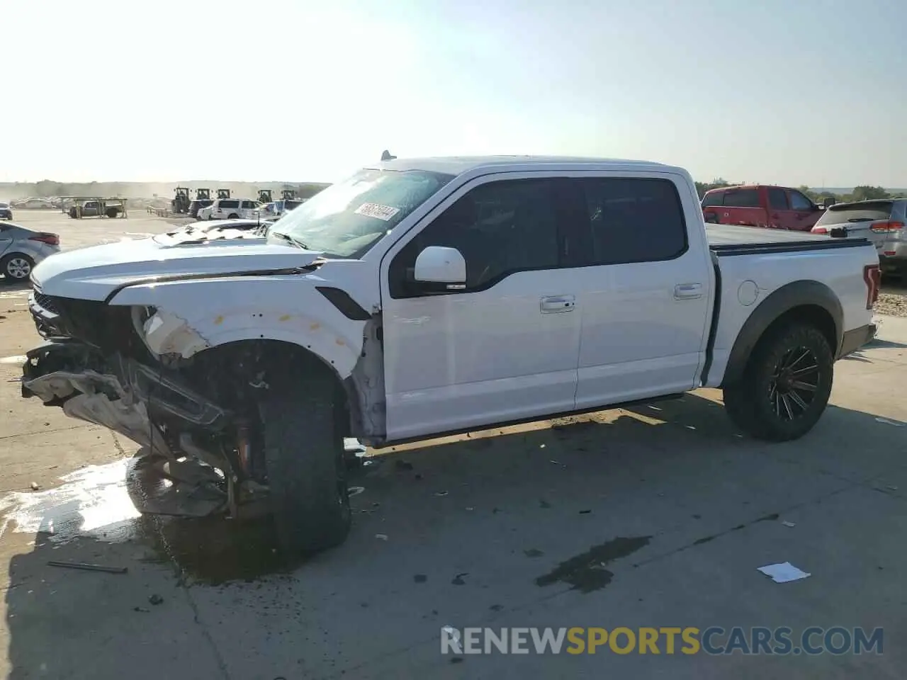 1 Photograph of a damaged car 1FTFW1RGXLFB33543 FORD F150 2020