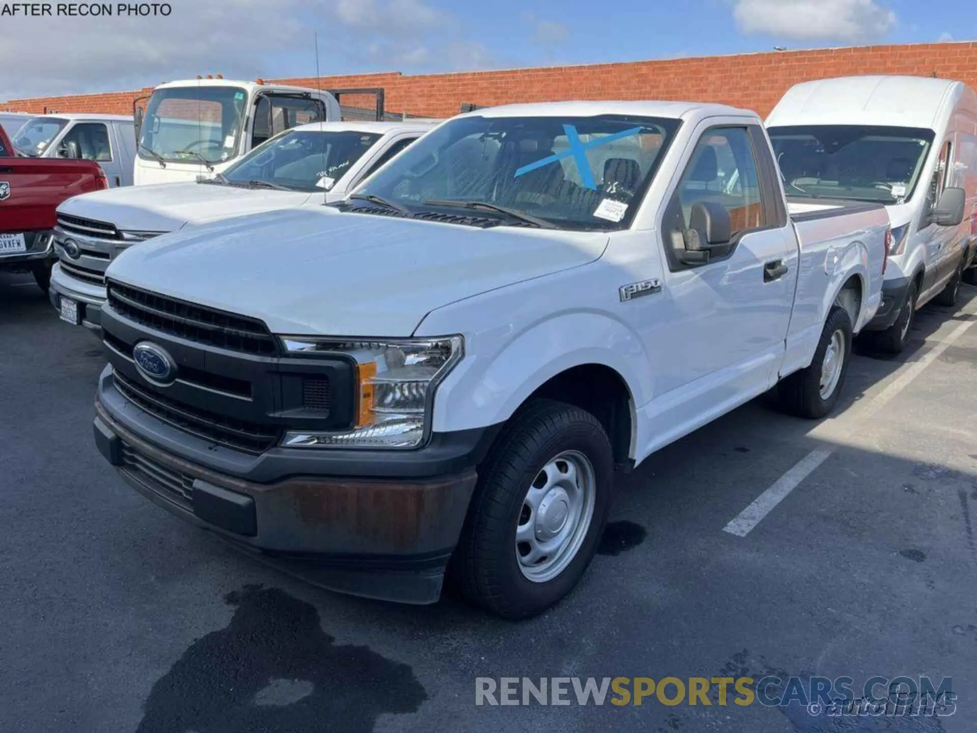 1 Photograph of a damaged car 1FTMF1CB1LKE97460 FORD F150 2020