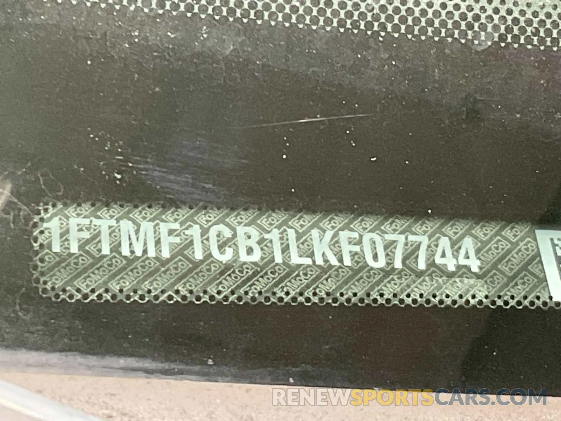 17 Photograph of a damaged car 1FTMF1CB1LKF07744 FORD F150 2020