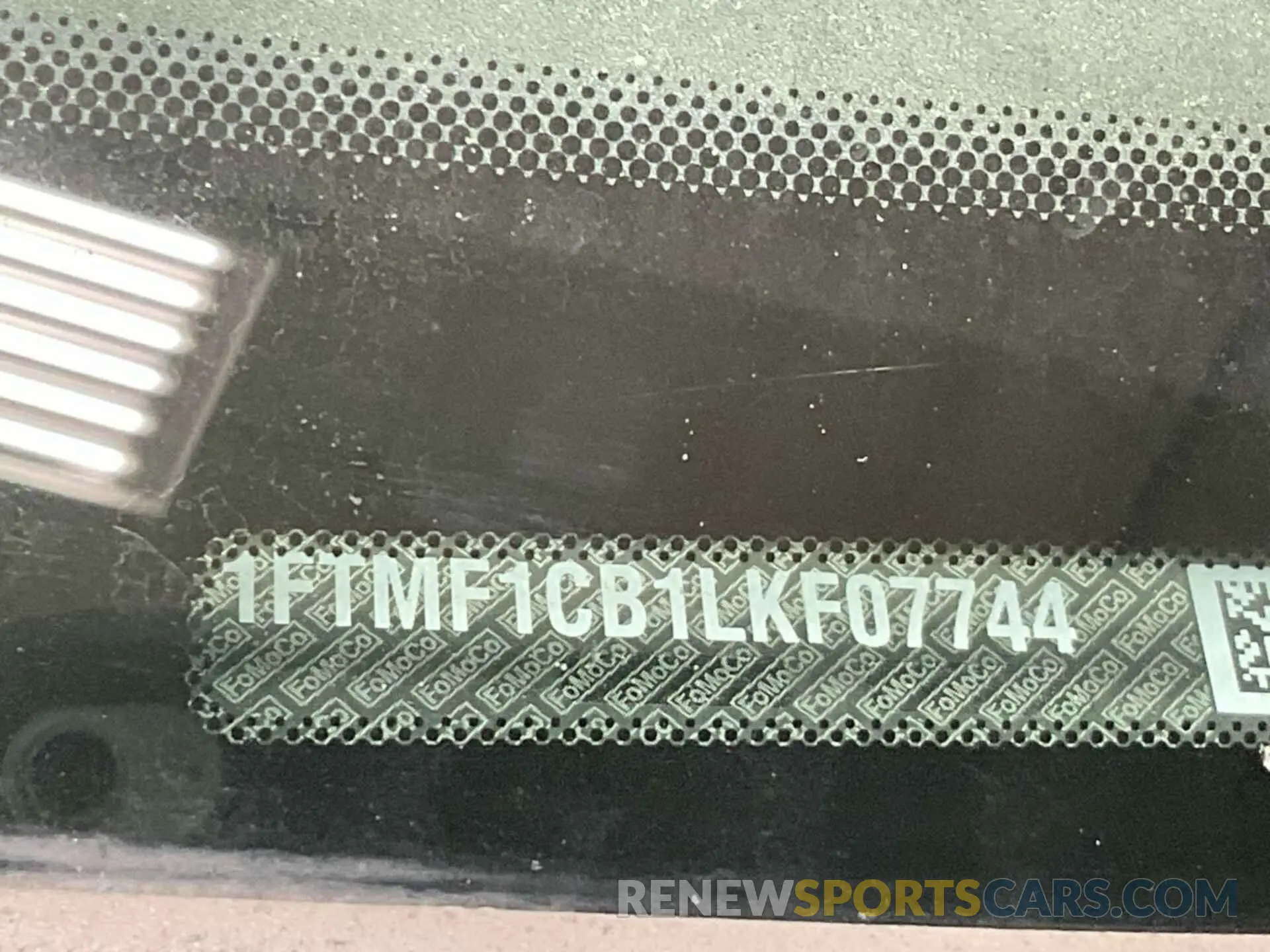18 Photograph of a damaged car 1FTMF1CB1LKF07744 FORD F150 2020