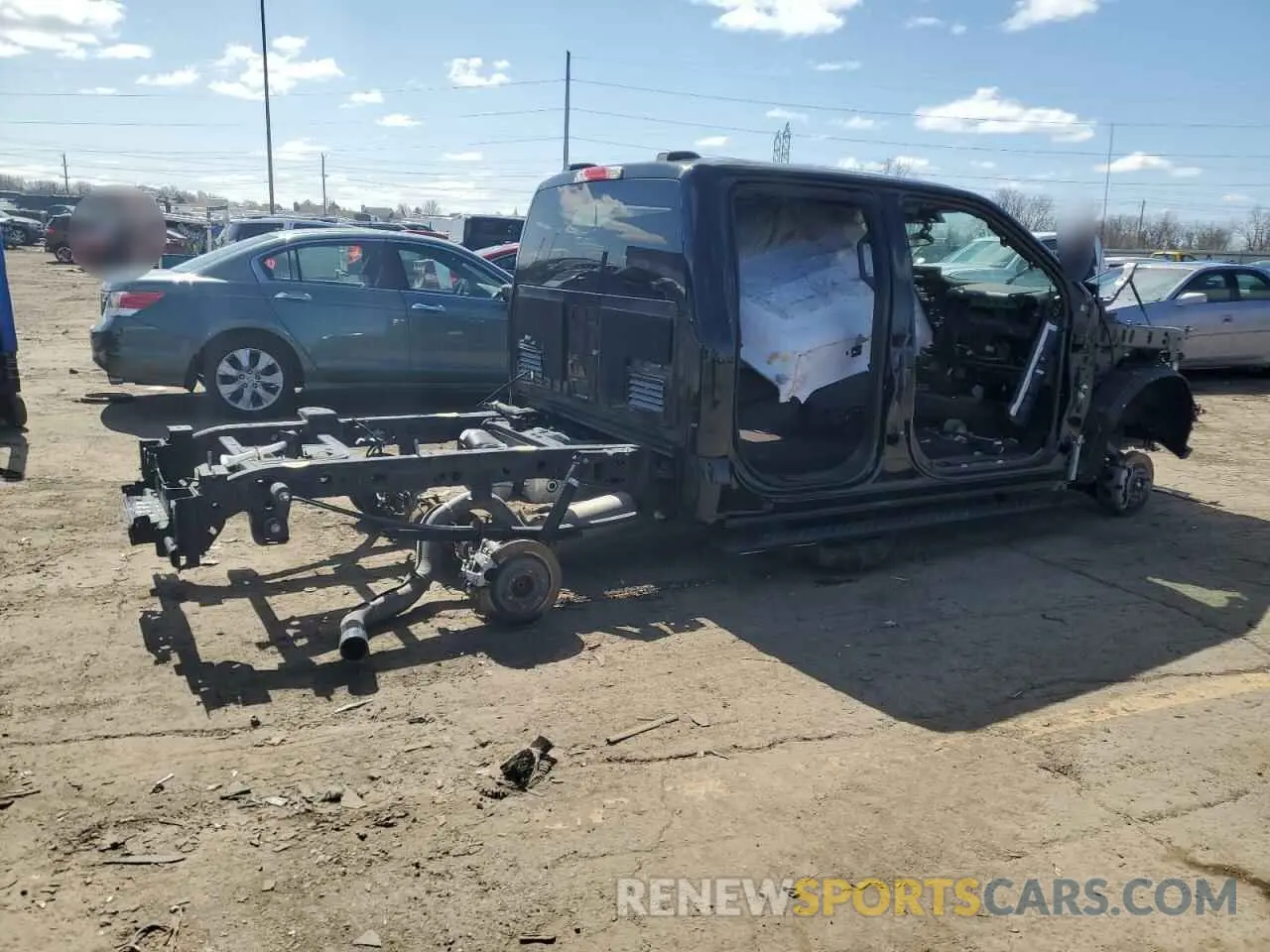 3 Photograph of a damaged car 1FTEW1EP1MFA48223 FORD F150 2021