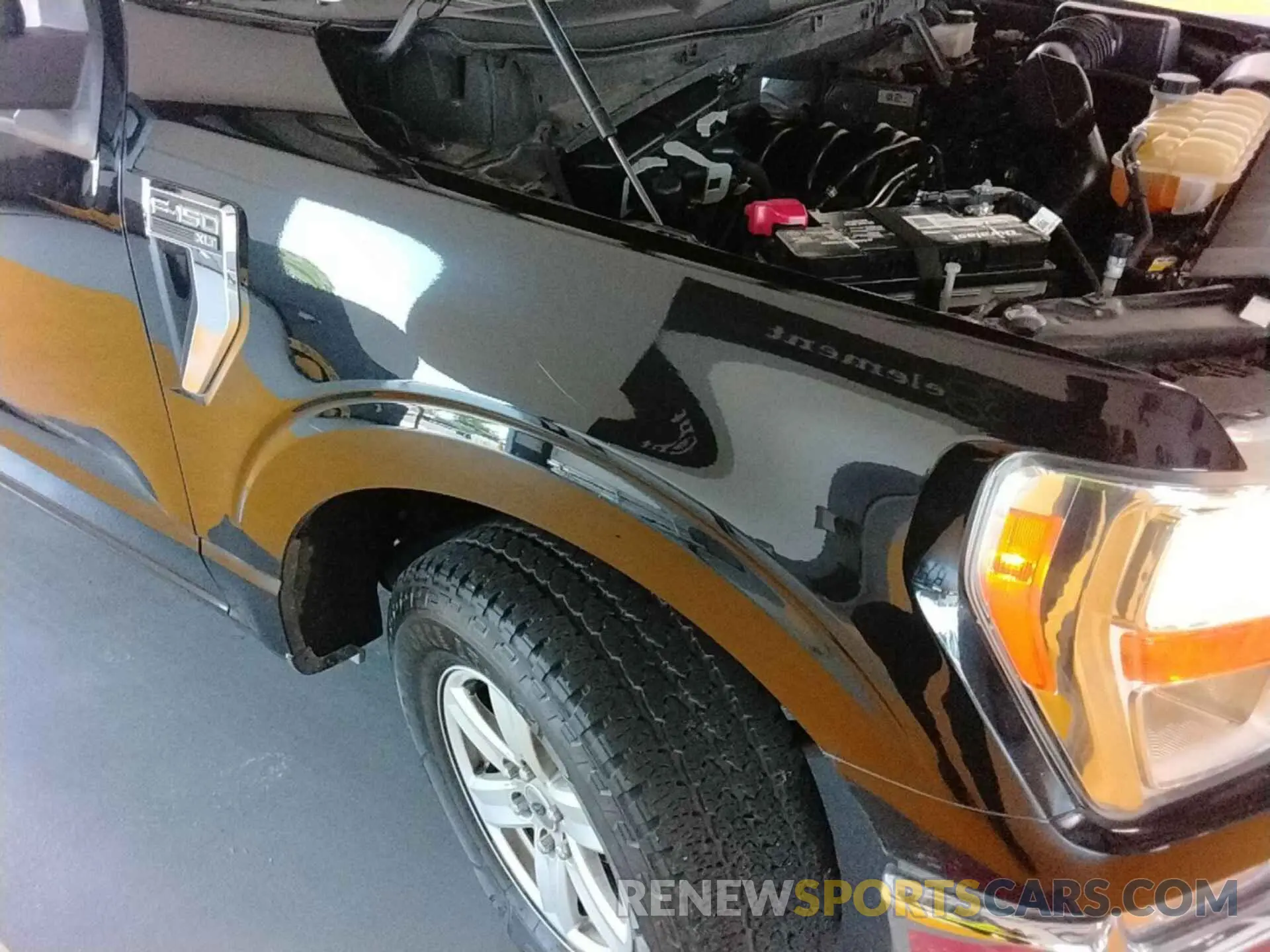 1 Photograph of a damaged car 1FTFW1E5XMKD07849 FORD F150 2021