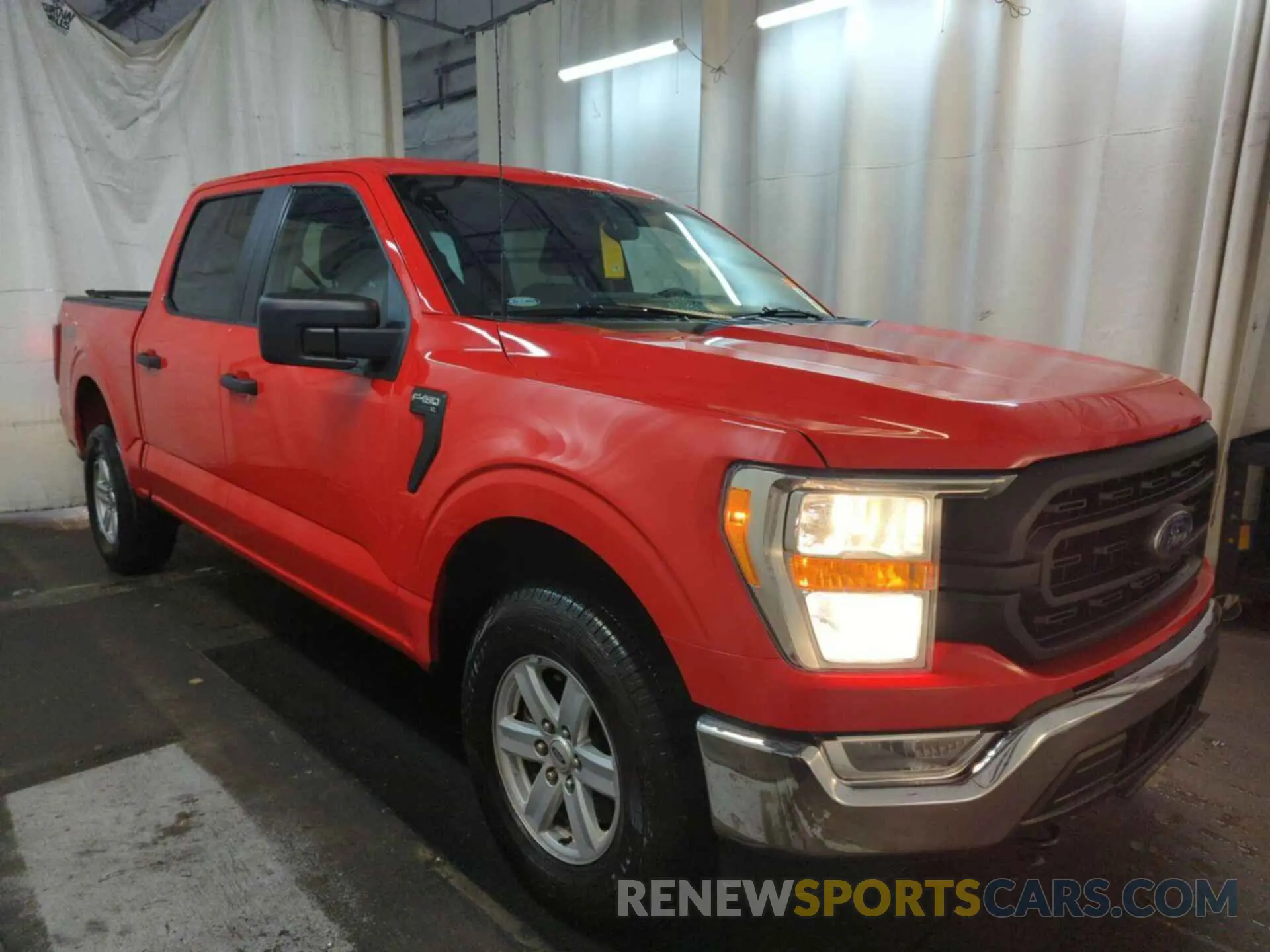 10 Photograph of a damaged car 1FTFW1E83MKE57442 FORD F150 2021