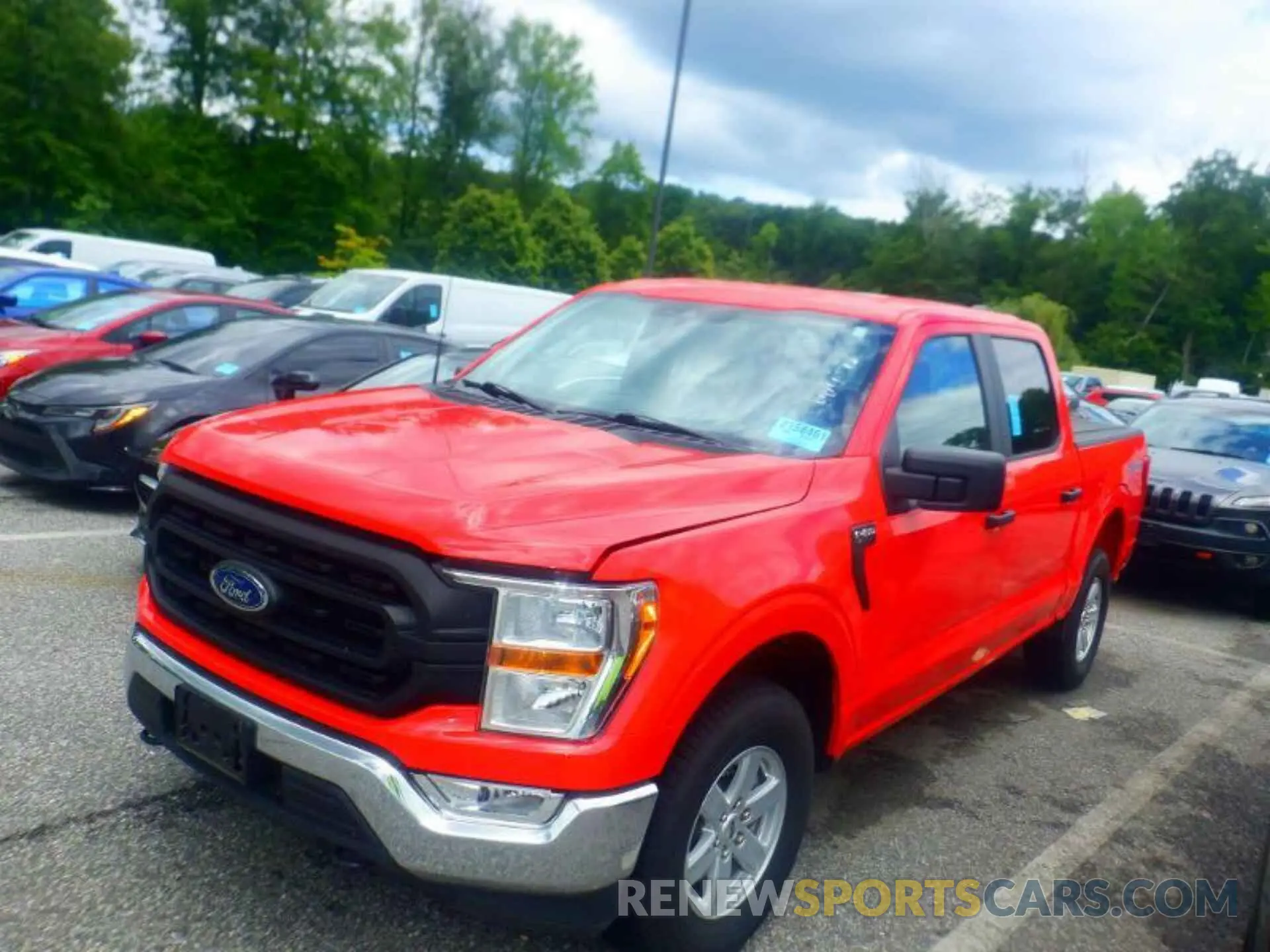 13 Photograph of a damaged car 1FTFW1E83MKE96063 FORD F150 2021