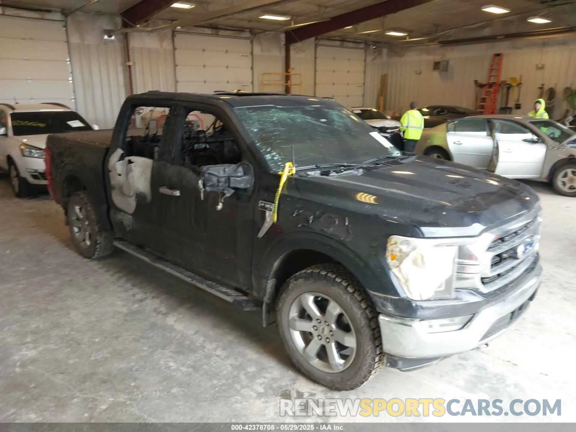 1 Photograph of a damaged car 1FTFW1E88MFC26805 FORD F150 2021