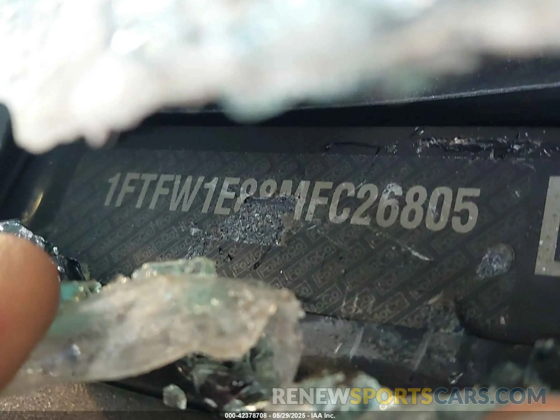 9 Photograph of a damaged car 1FTFW1E88MFC26805 FORD F150 2021