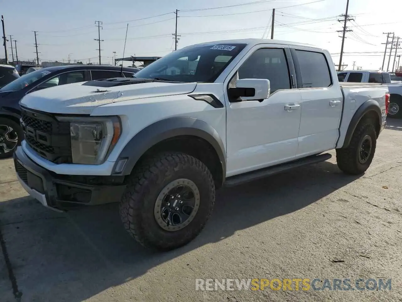 1 Photograph of a damaged car 1FTFW1RG9MFC63847 FORD F150 2021