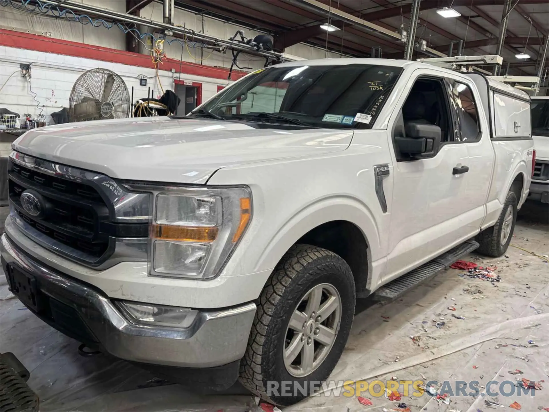 1 Photograph of a damaged car 1FTFX1E86MFB81134 FORD F150 2021