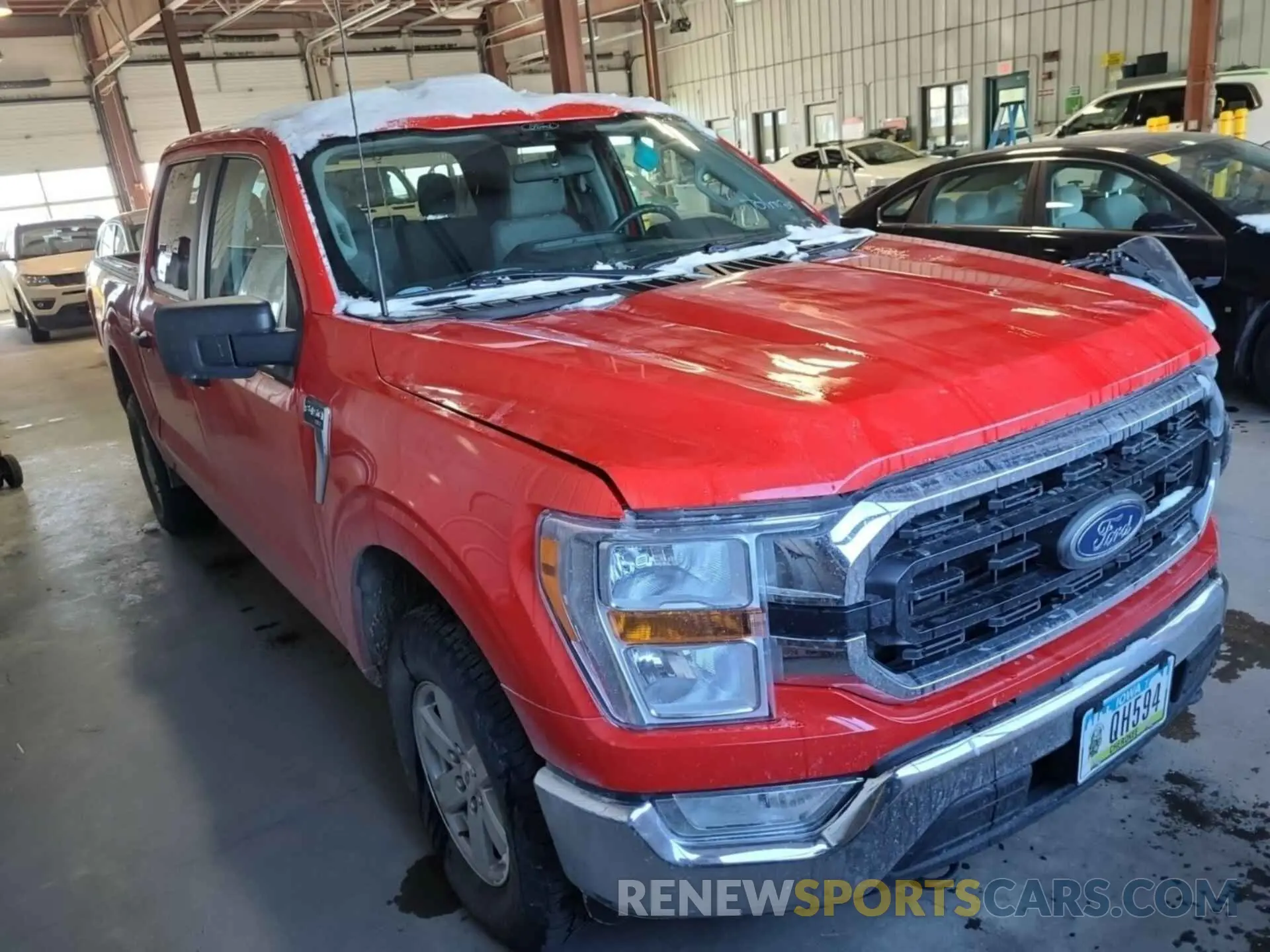 9 Photograph of a damaged car 1FTEW1EP2NKD27978 FORD F150 2022