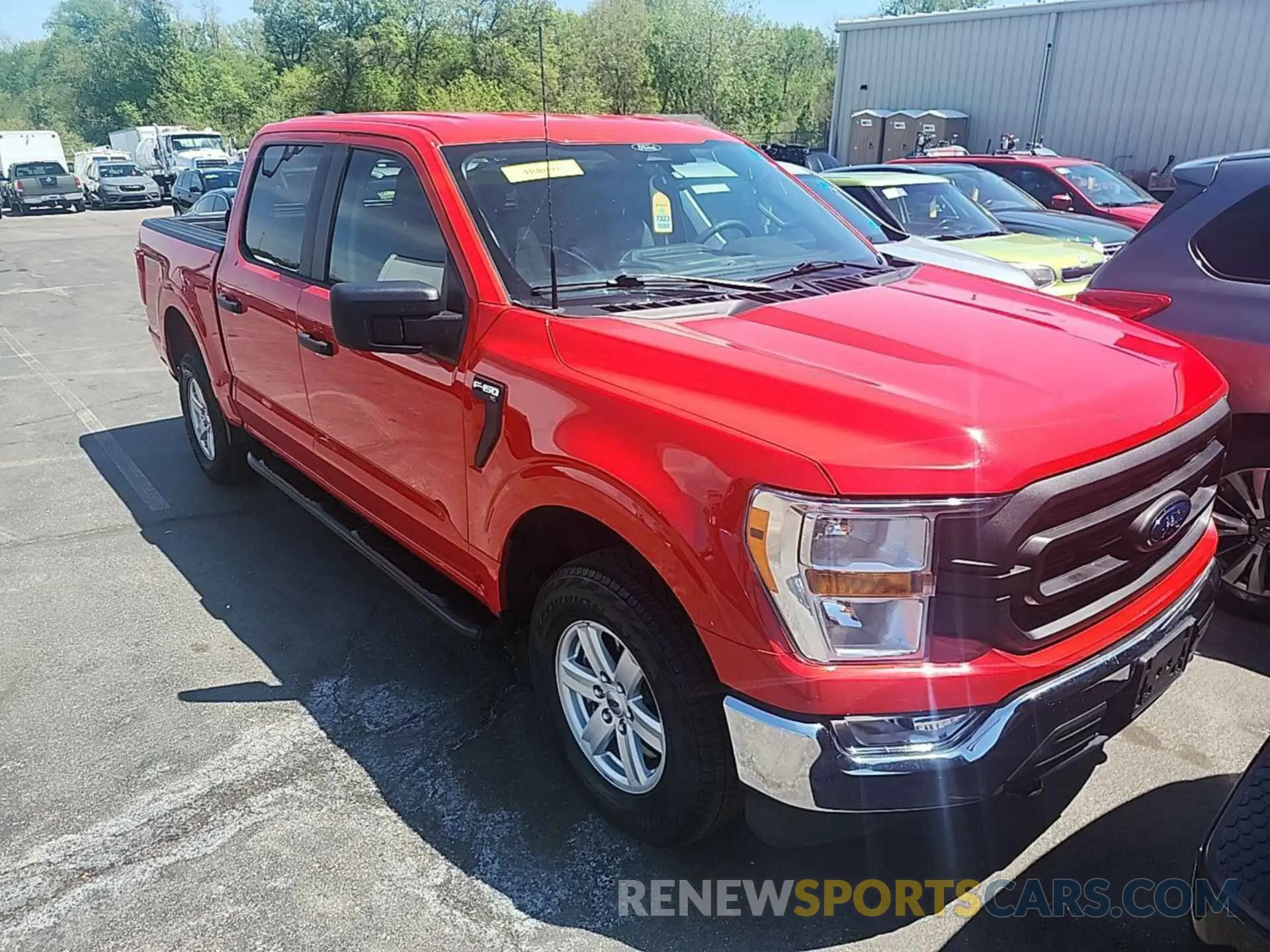 8 Photograph of a damaged car 1FTFW1E82NKE17693 FORD F150 2022