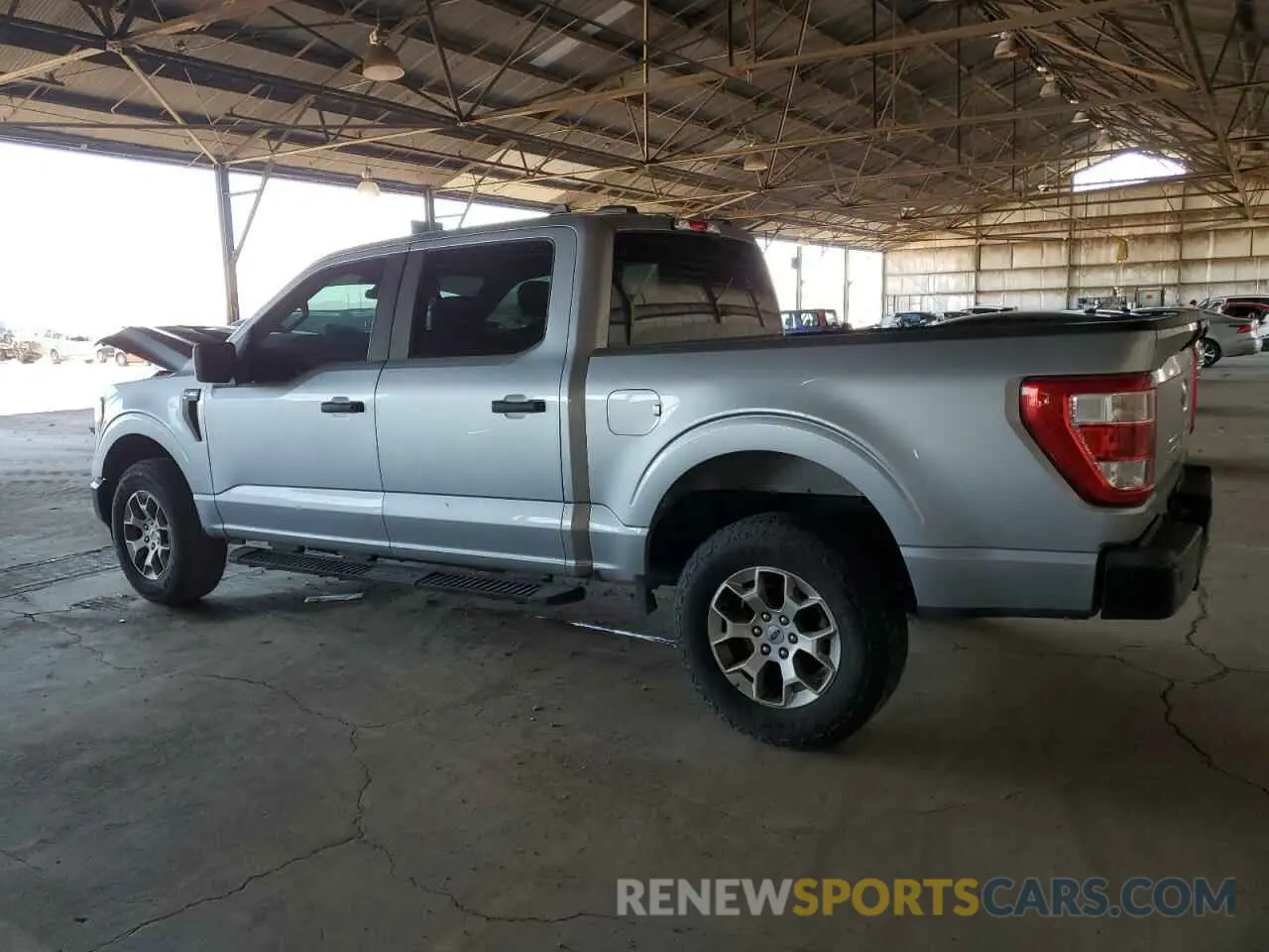 2 Photograph of a damaged car 1FTFW1P83NKE90049 FORD F150 2022