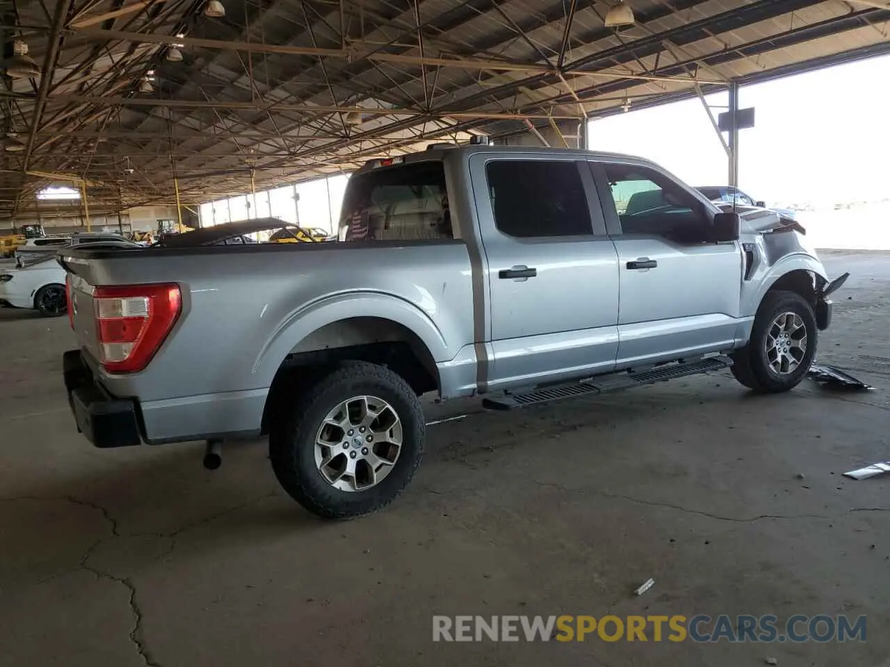 3 Photograph of a damaged car 1FTFW1P83NKE90049 FORD F150 2022