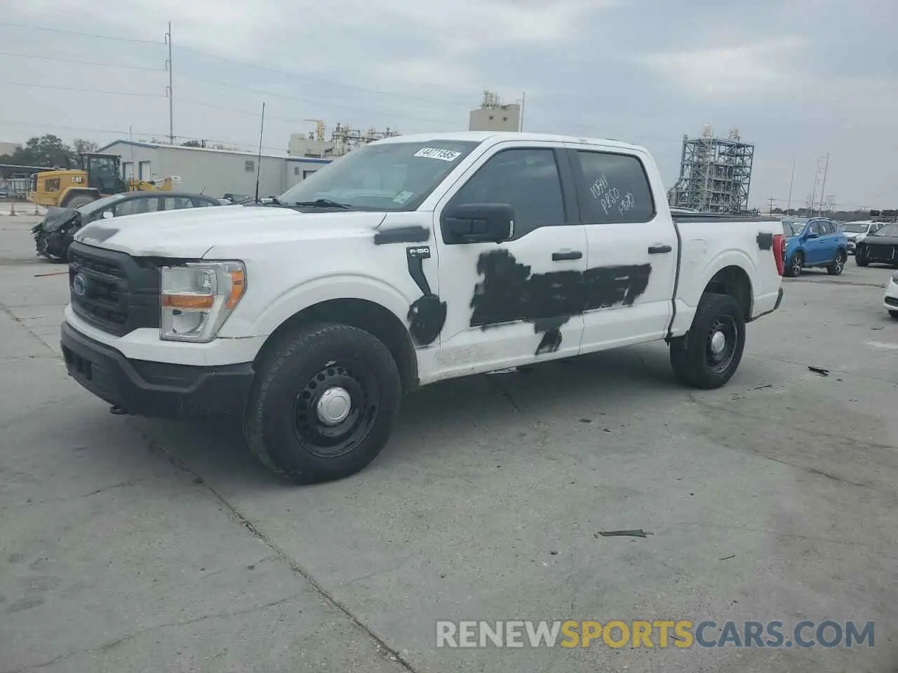 1 Photograph of a damaged car 1FTFW1P87NKE81855 FORD F150 2022