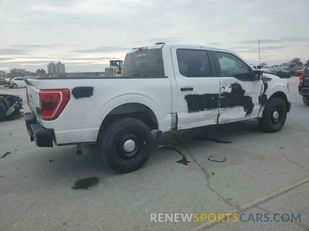 3 Photograph of a damaged car 1FTFW1P87NKE81855 FORD F150 2022