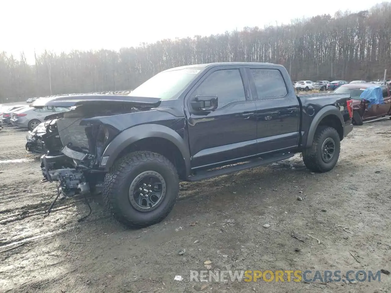 1 Photograph of a damaged car 1FTFW1RG0NFB46241 FORD F150 2022